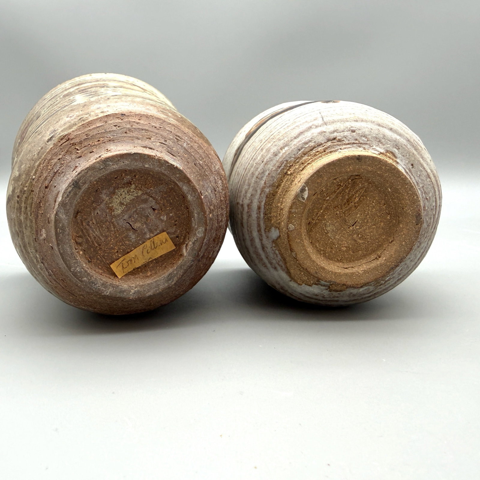Two handthrown vases attributed to Tom Collins. - 9