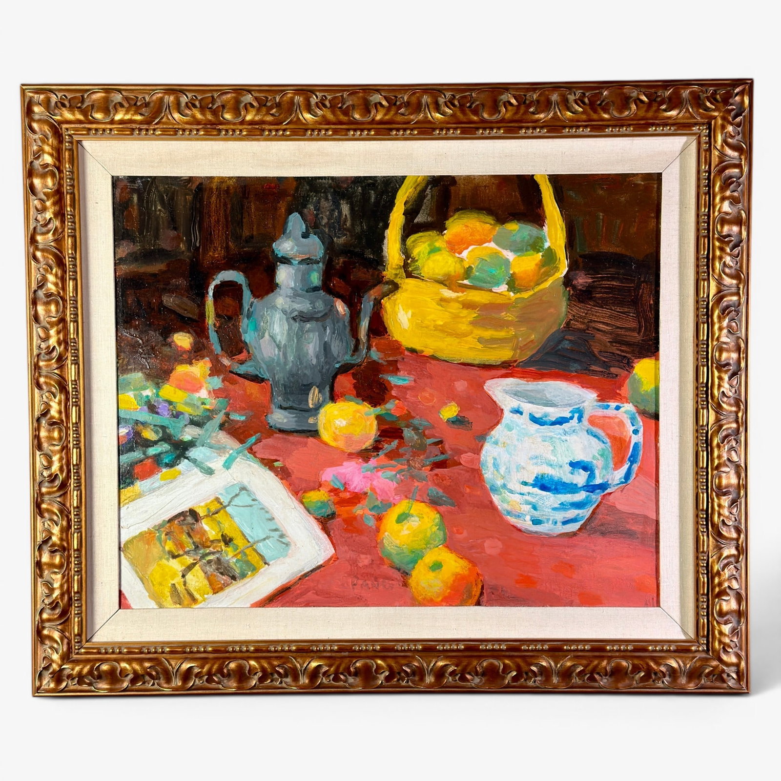 Pang Jen (China, b. 1928), Oil on Canvas (1 of 5)