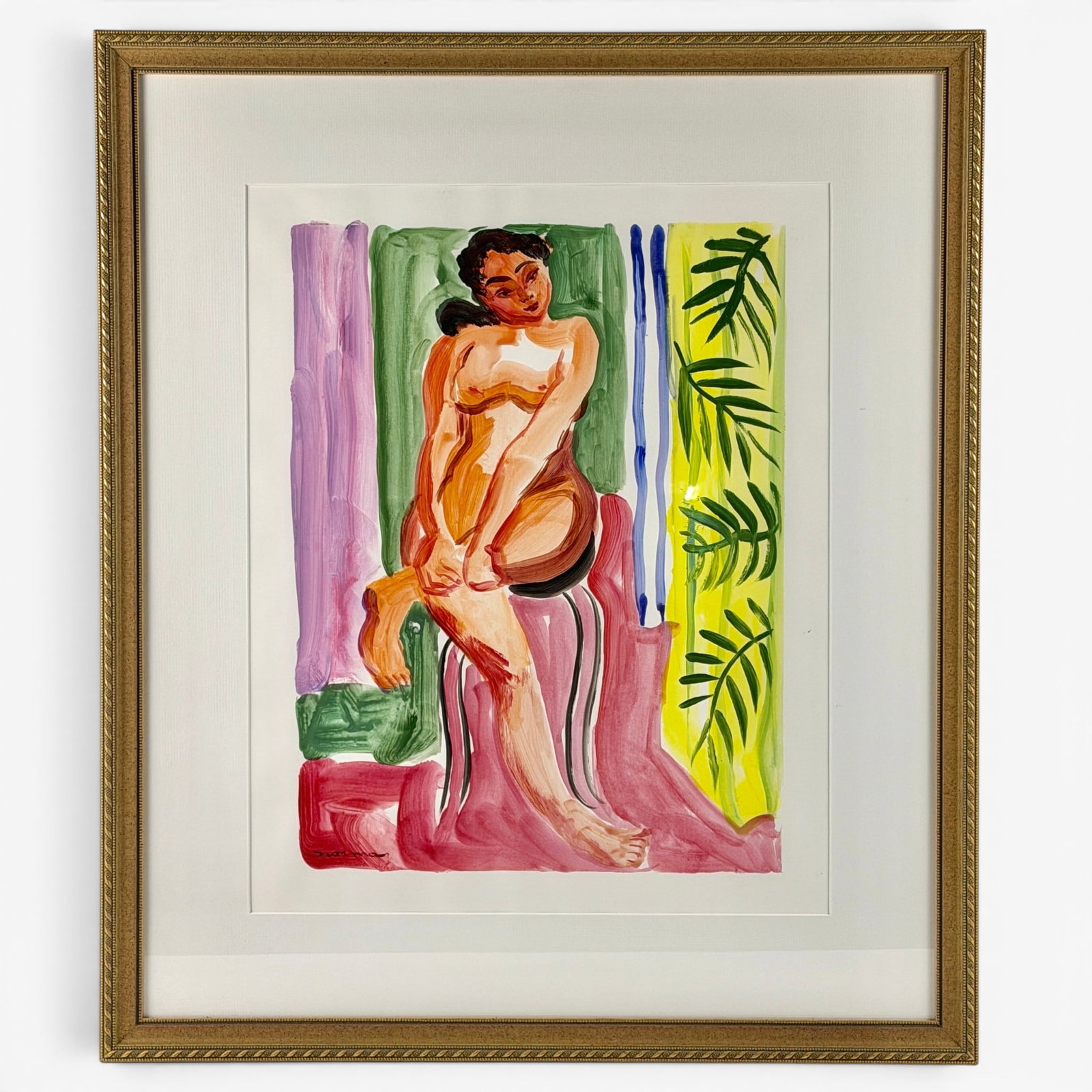 Modernist Lithograph by Norman - 2