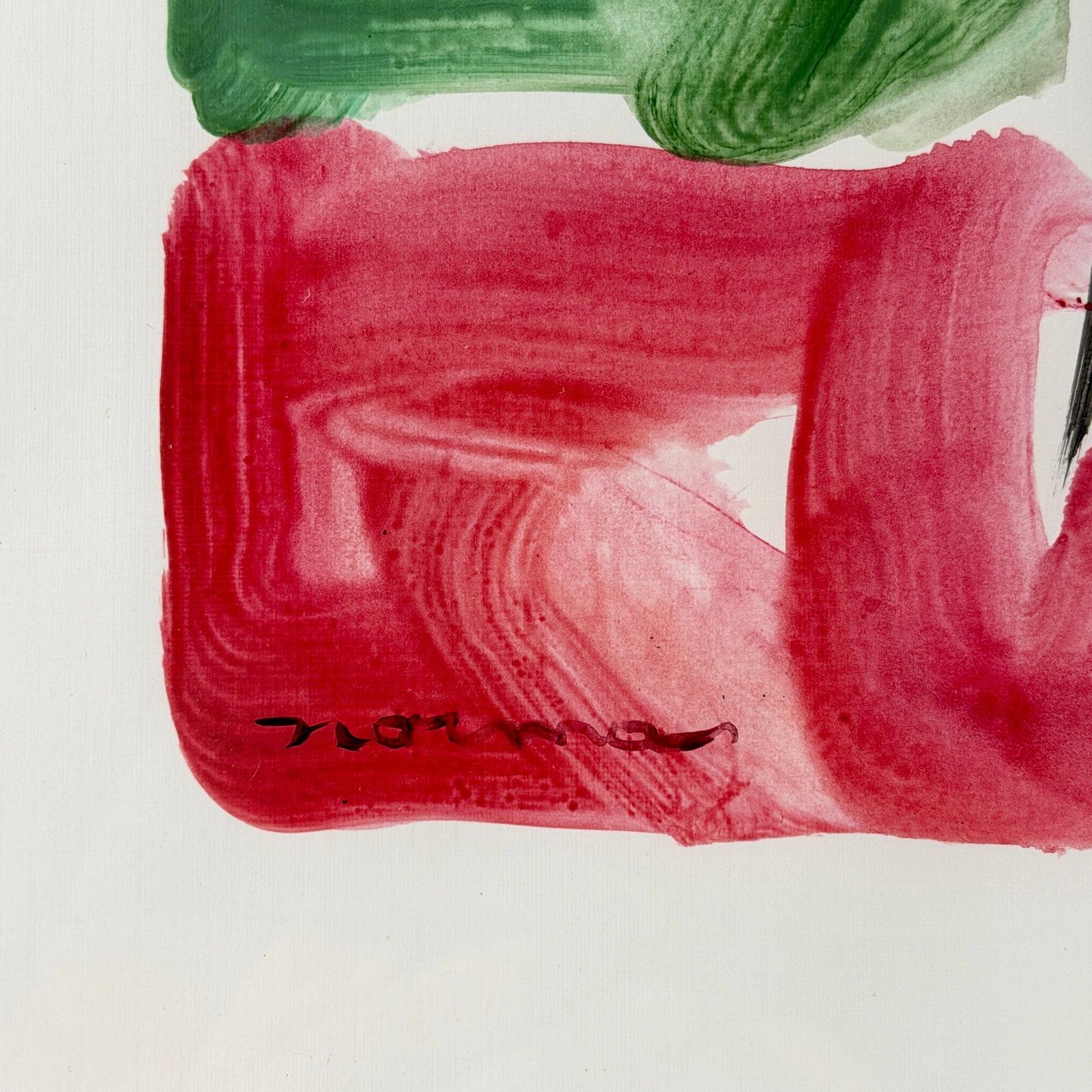Modernist Lithograph by Norman - 3