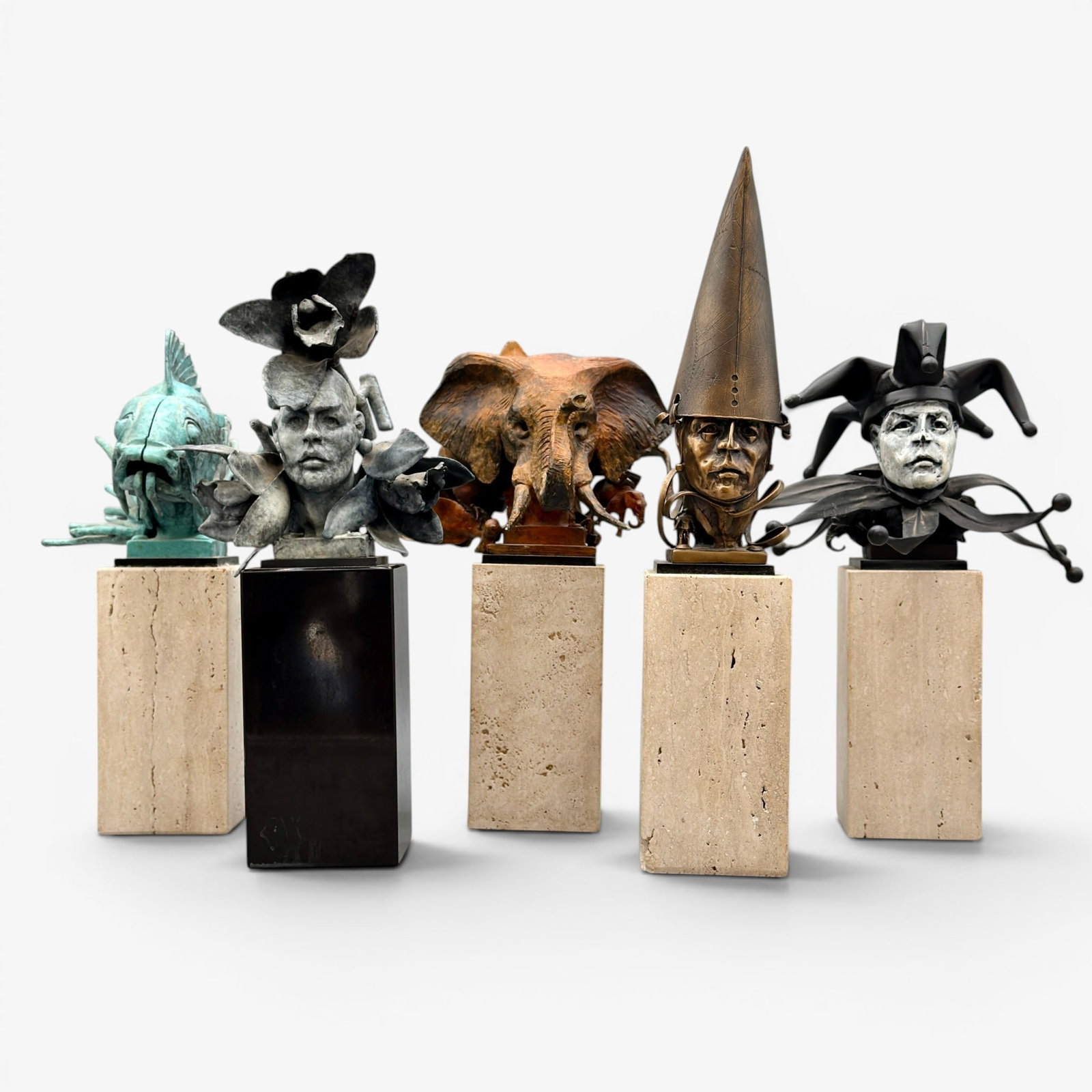 Theodore Gall, Group of Five Signed Sculptures (1 of 17)