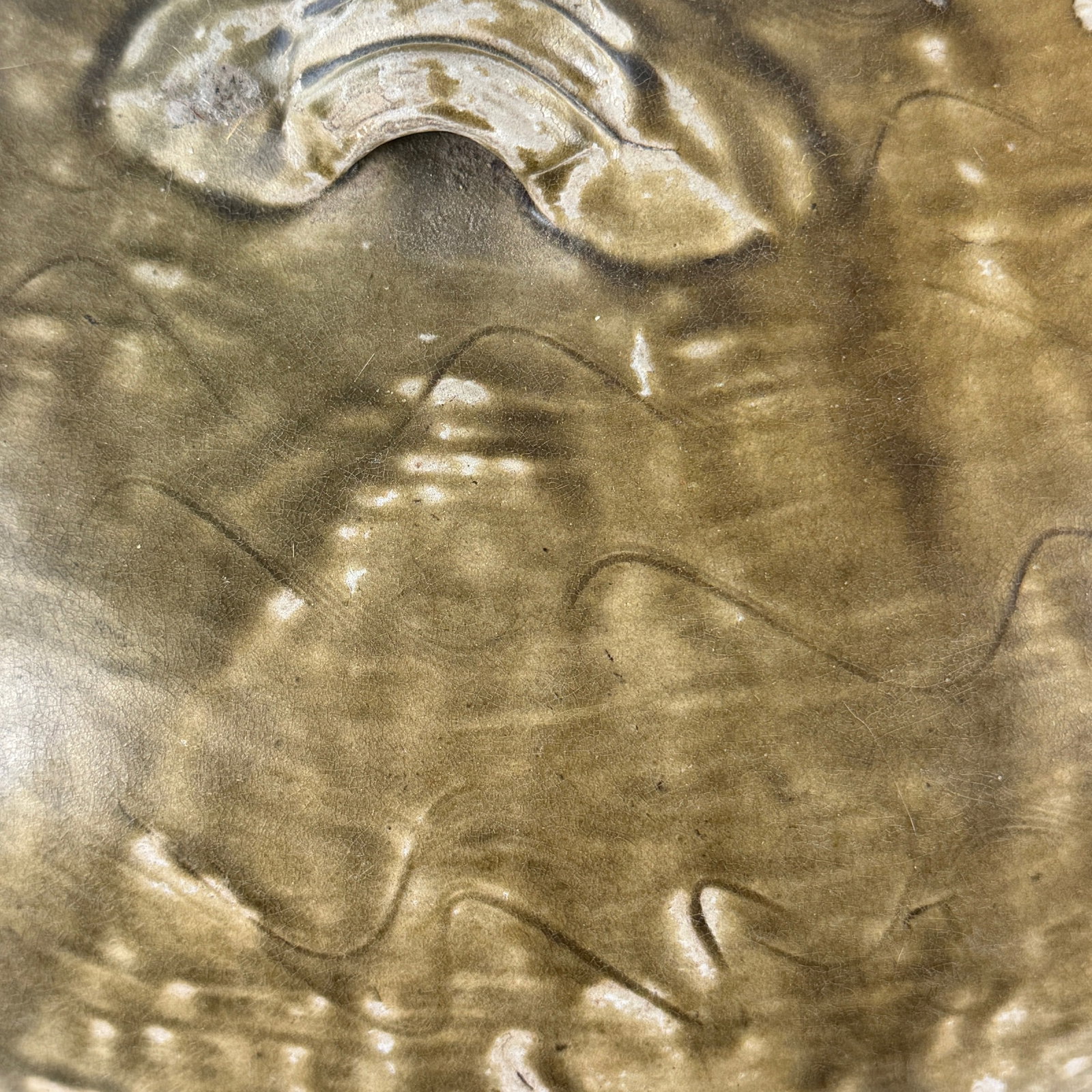 Olive Glazed Martaban Jar - 4