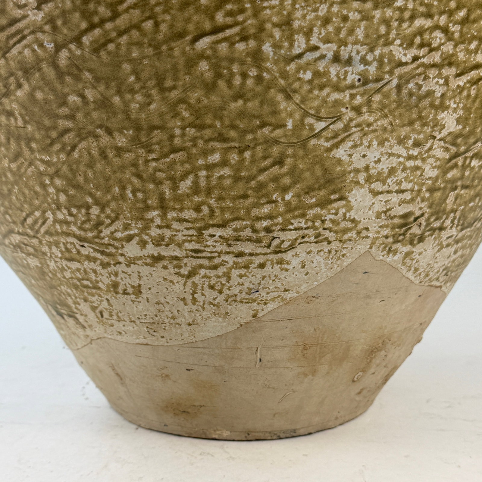 Olive Glazed Martaban Jar - 6