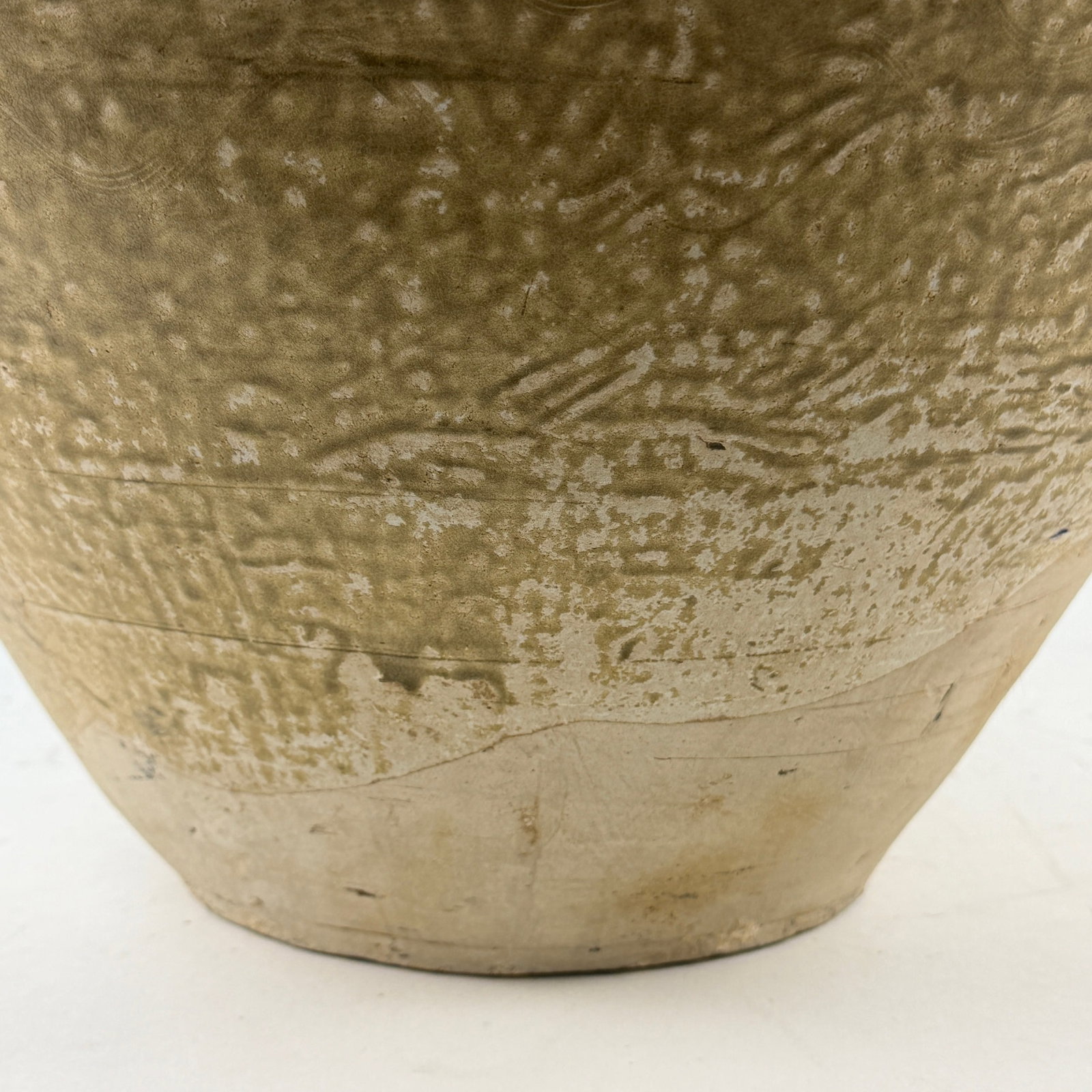 Olive Glazed Martaban Jar - 8