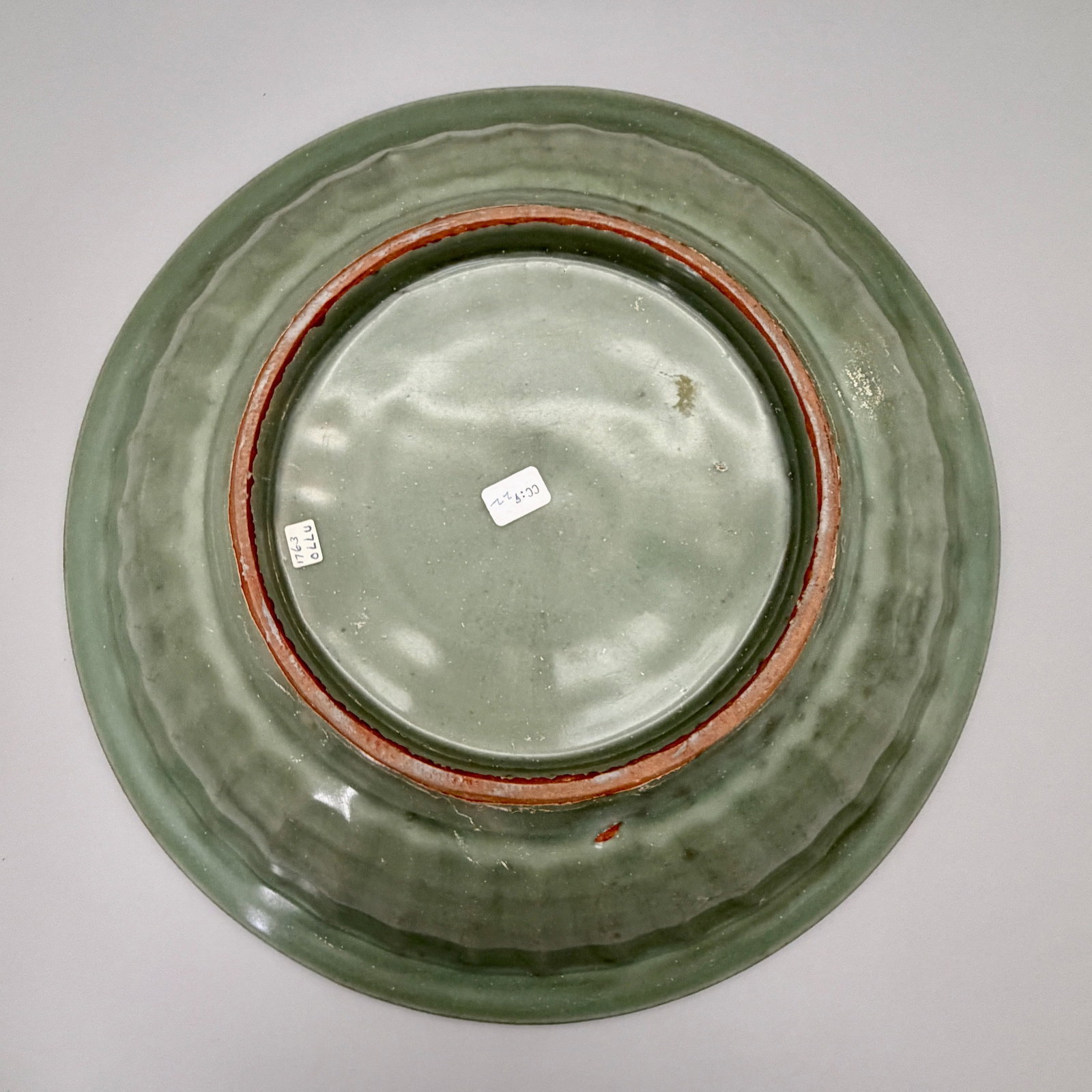 A Large Longquan Celadon "Dragon" Dish - 7