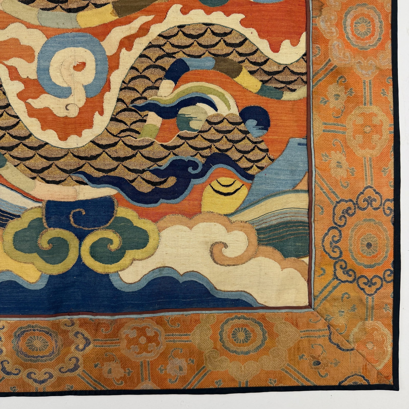Chinese Kesi Dragon Panel - 2
