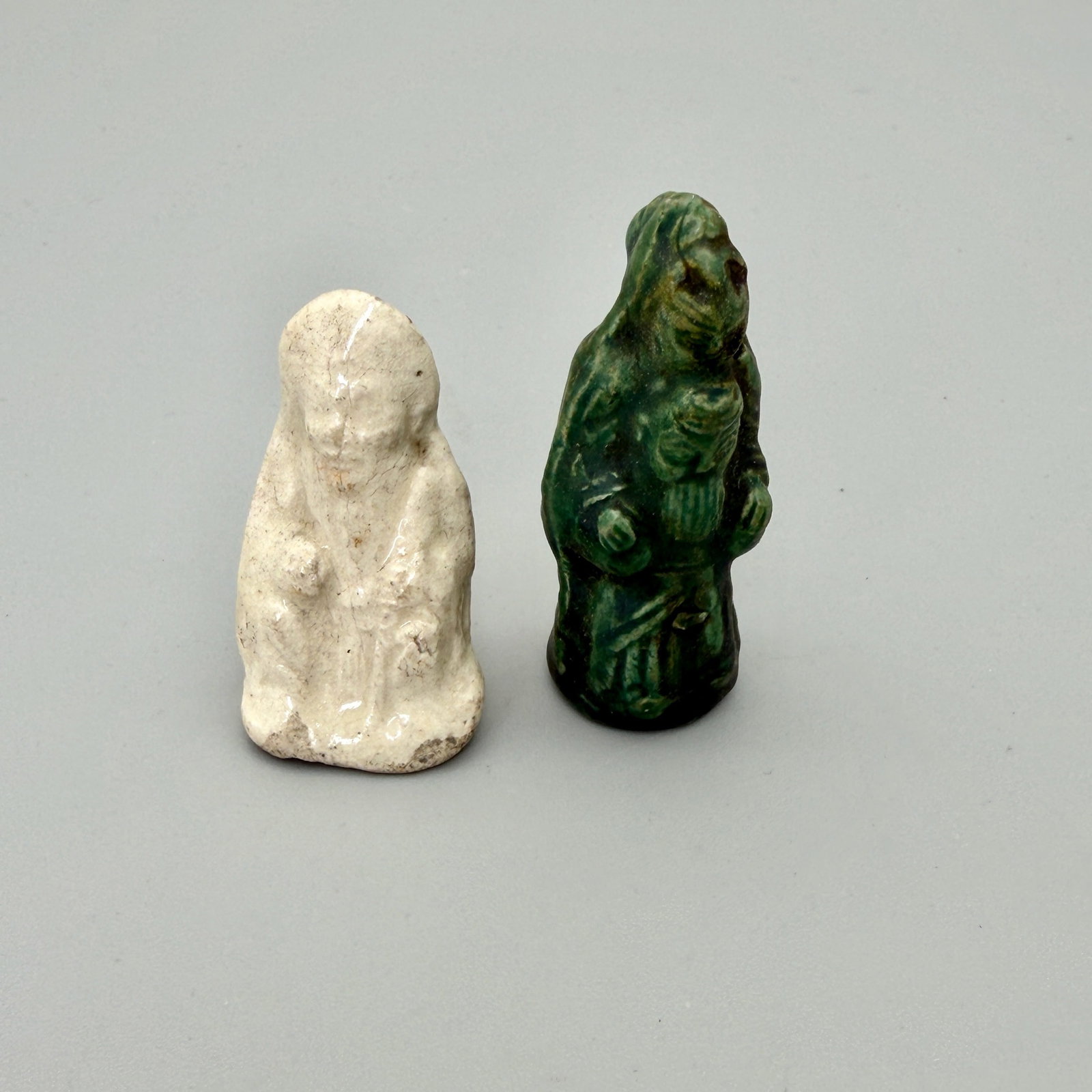 Four Early Chinese/Indian Pottery Figures - 6