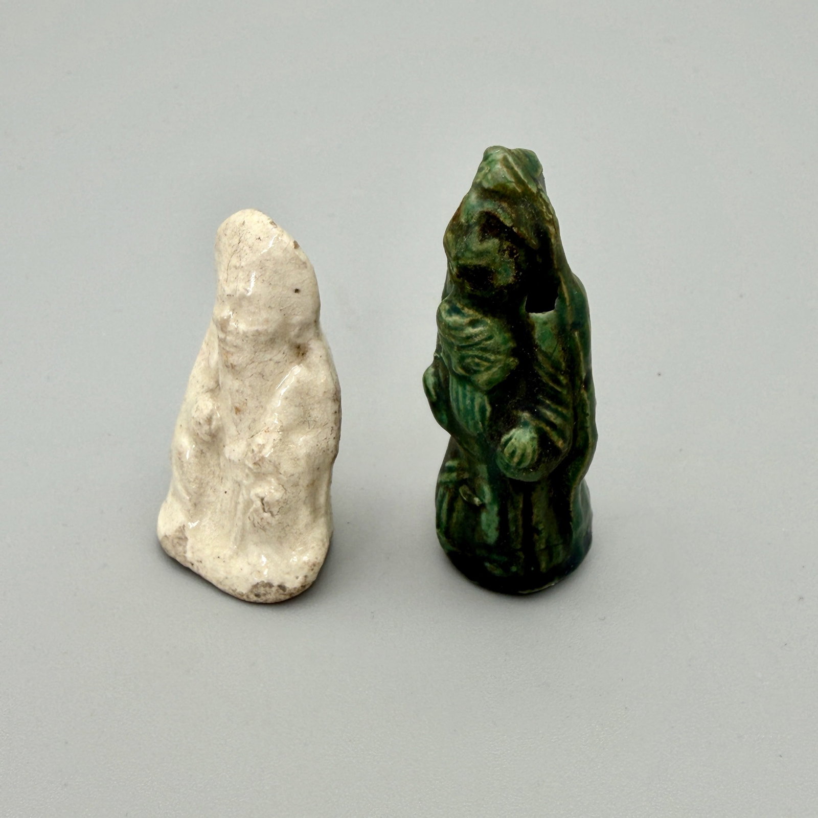Four Early Chinese/Indian Pottery Figures - 7