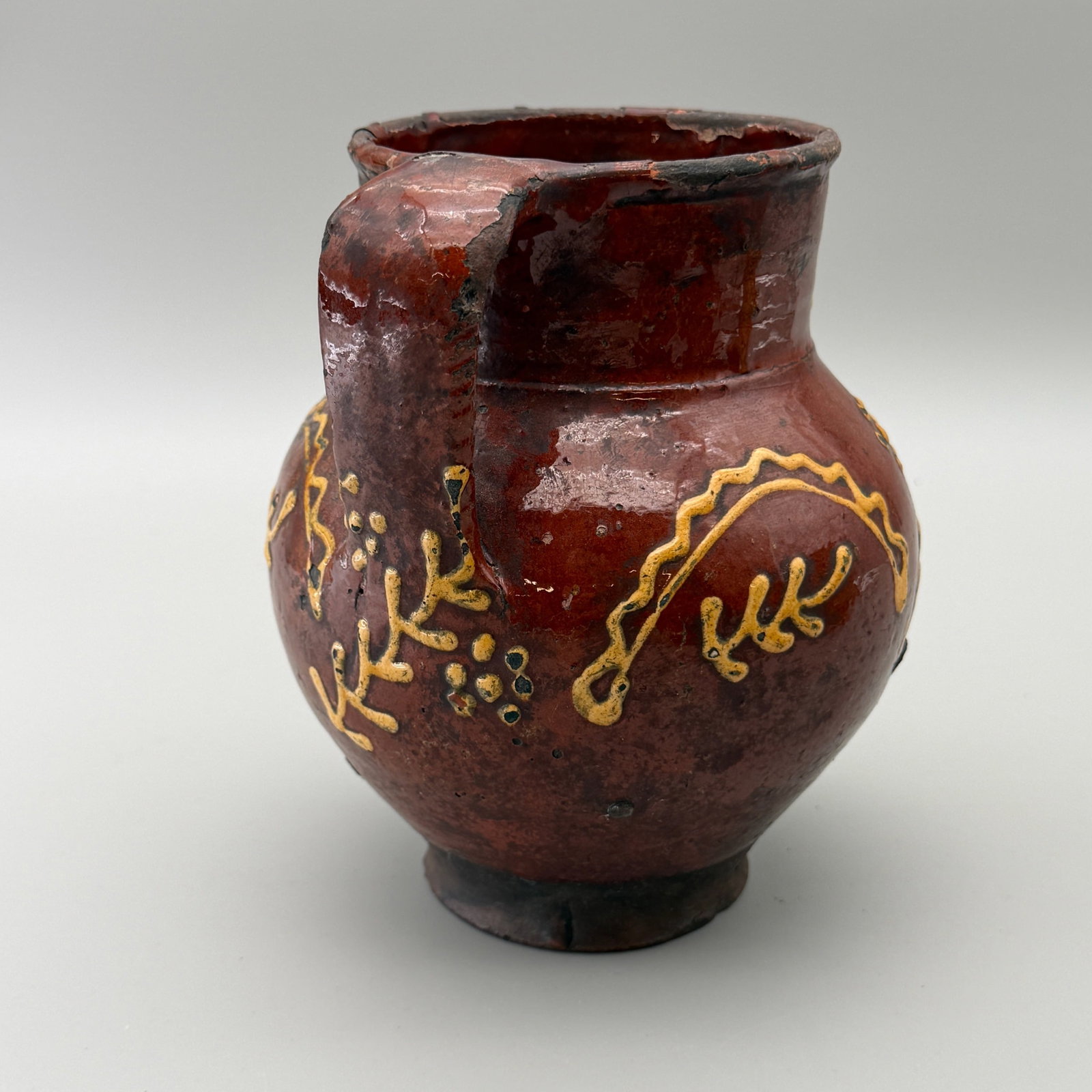Slipware and Redware Vessels - 4
