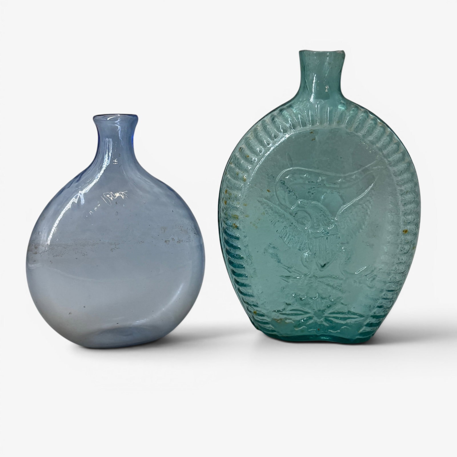 American Glass Bottles: Louisville Eagle and Zanesville (1 of 5)