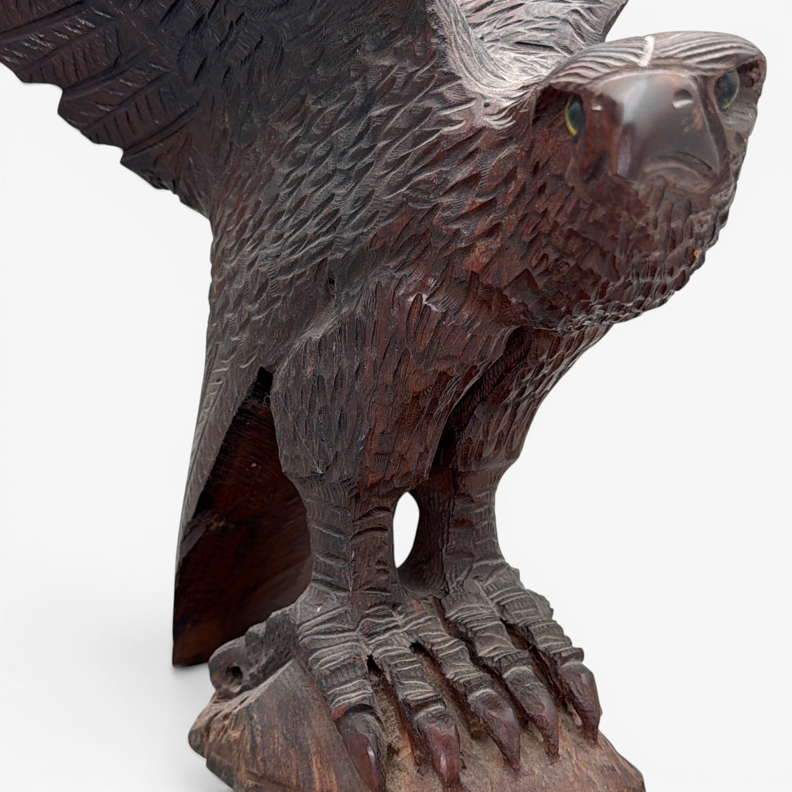 Folk Art Carved Eagle - 2