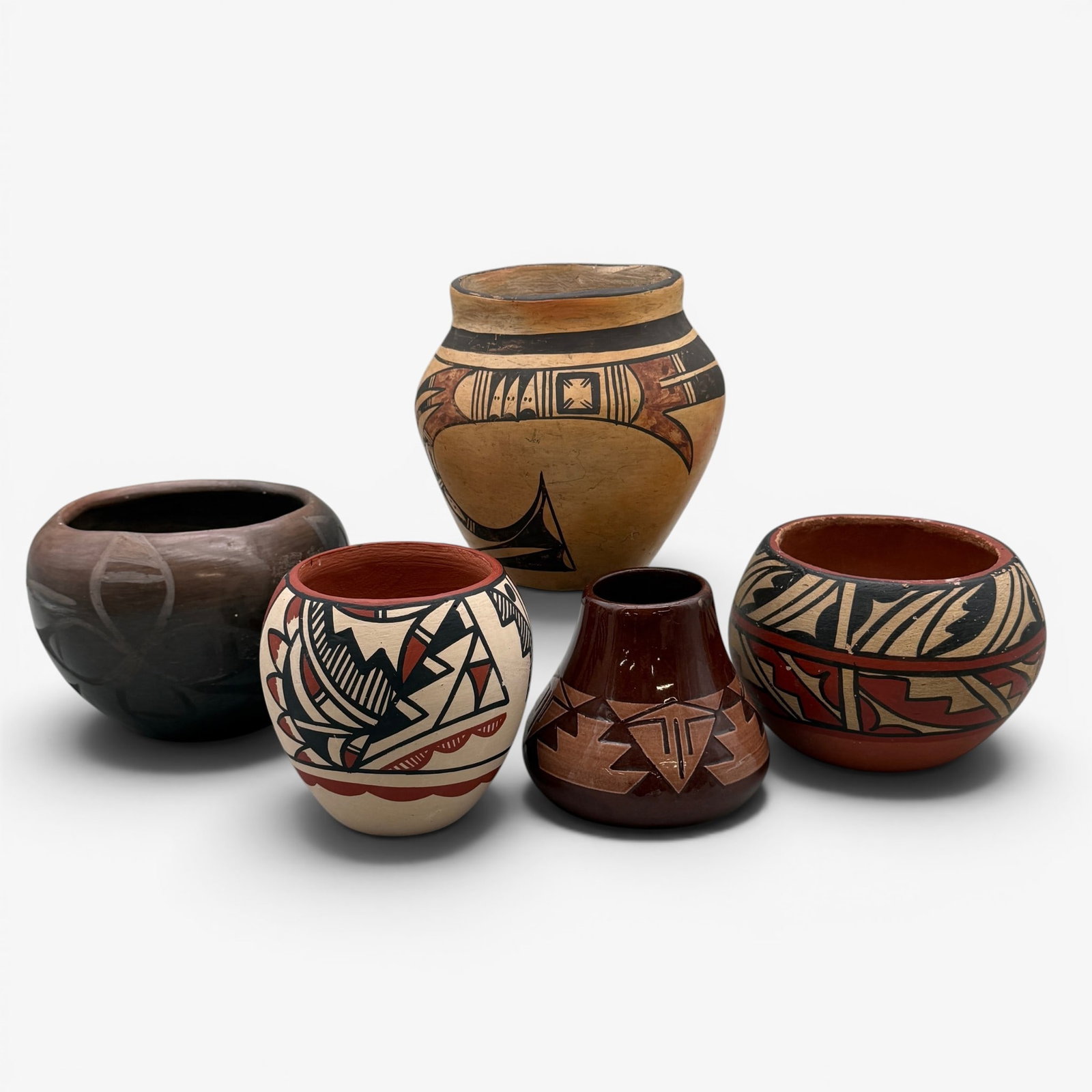 Acoma and Southwestern Pottery Vessels (1 of 17)