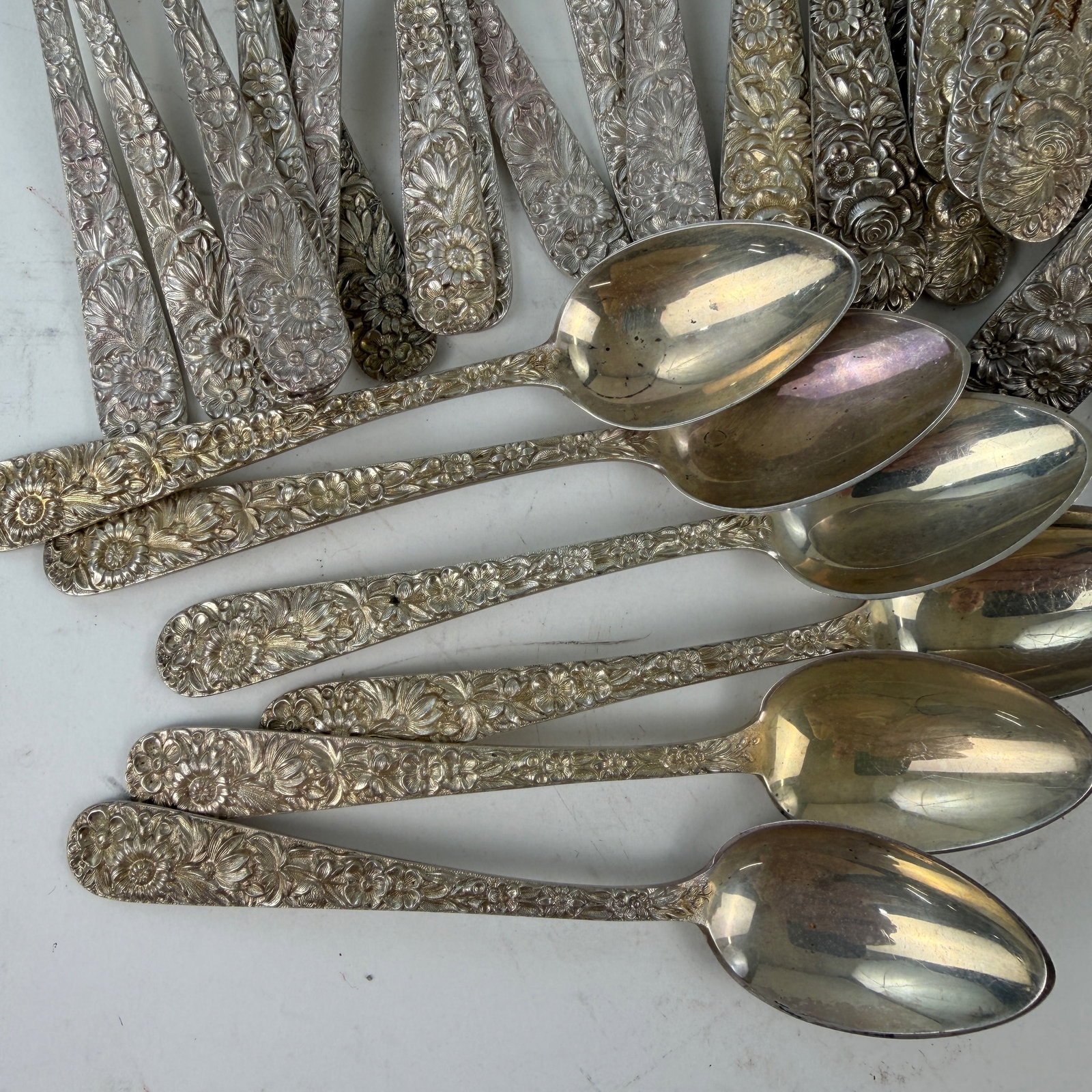 Kirk & Sons Sterling Flatware Set - 5