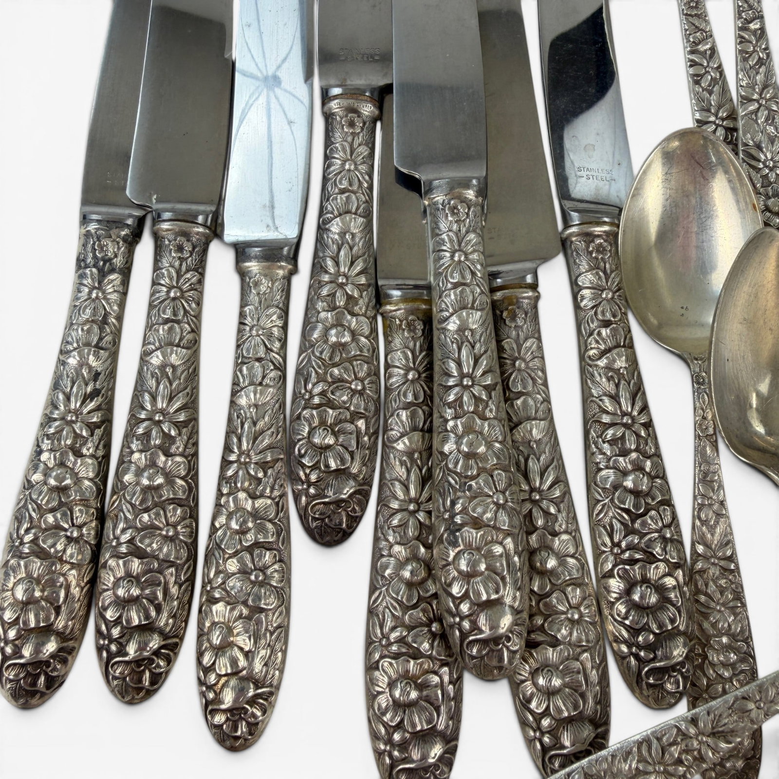 Sterling Repousee Flateware - 2