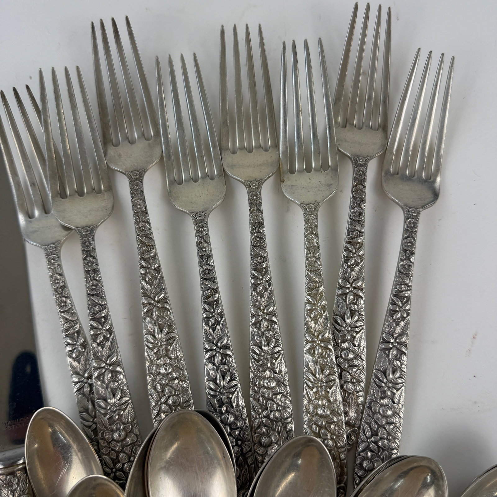 Sterling Repousee Flateware - 3