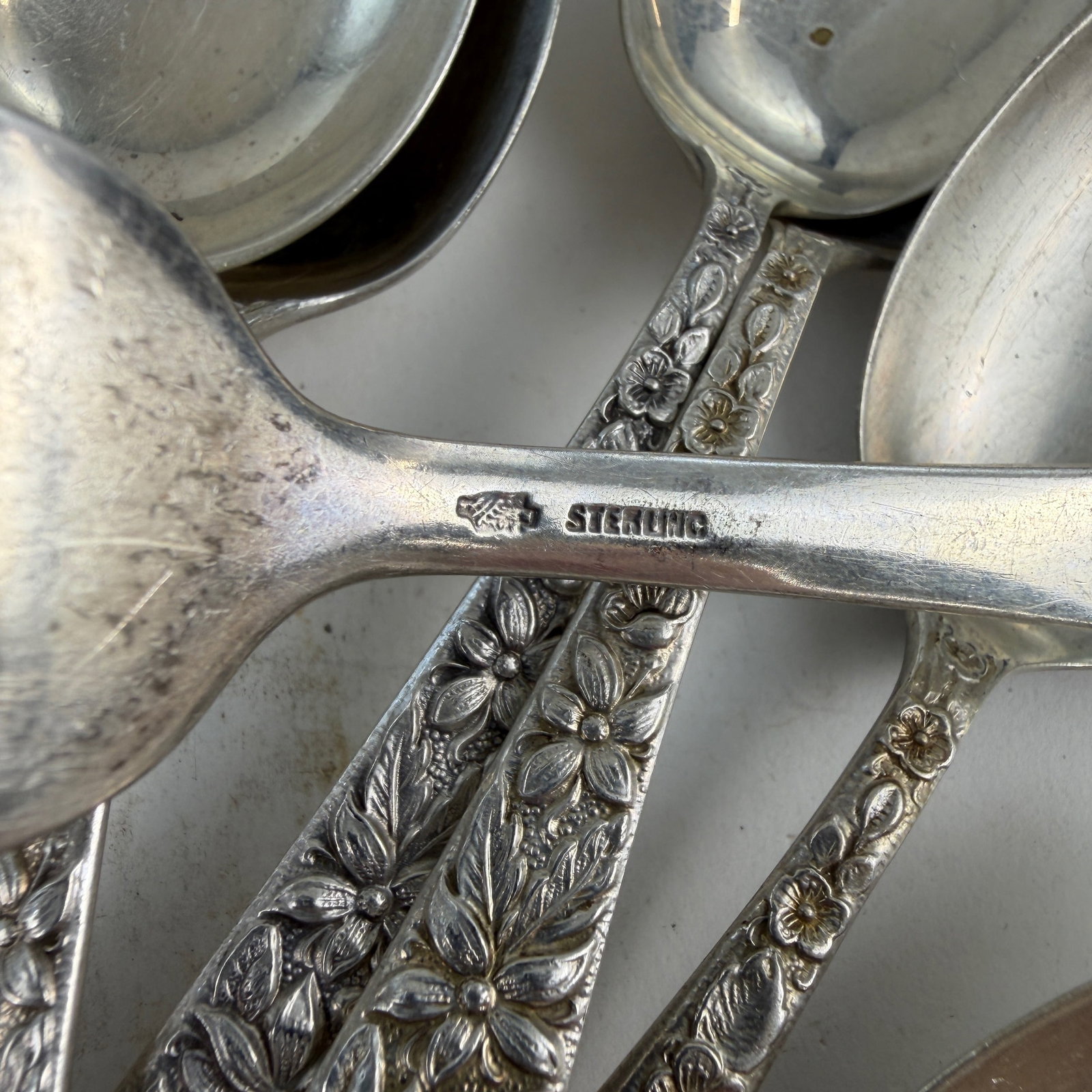 Sterling Repousee Flateware - 6