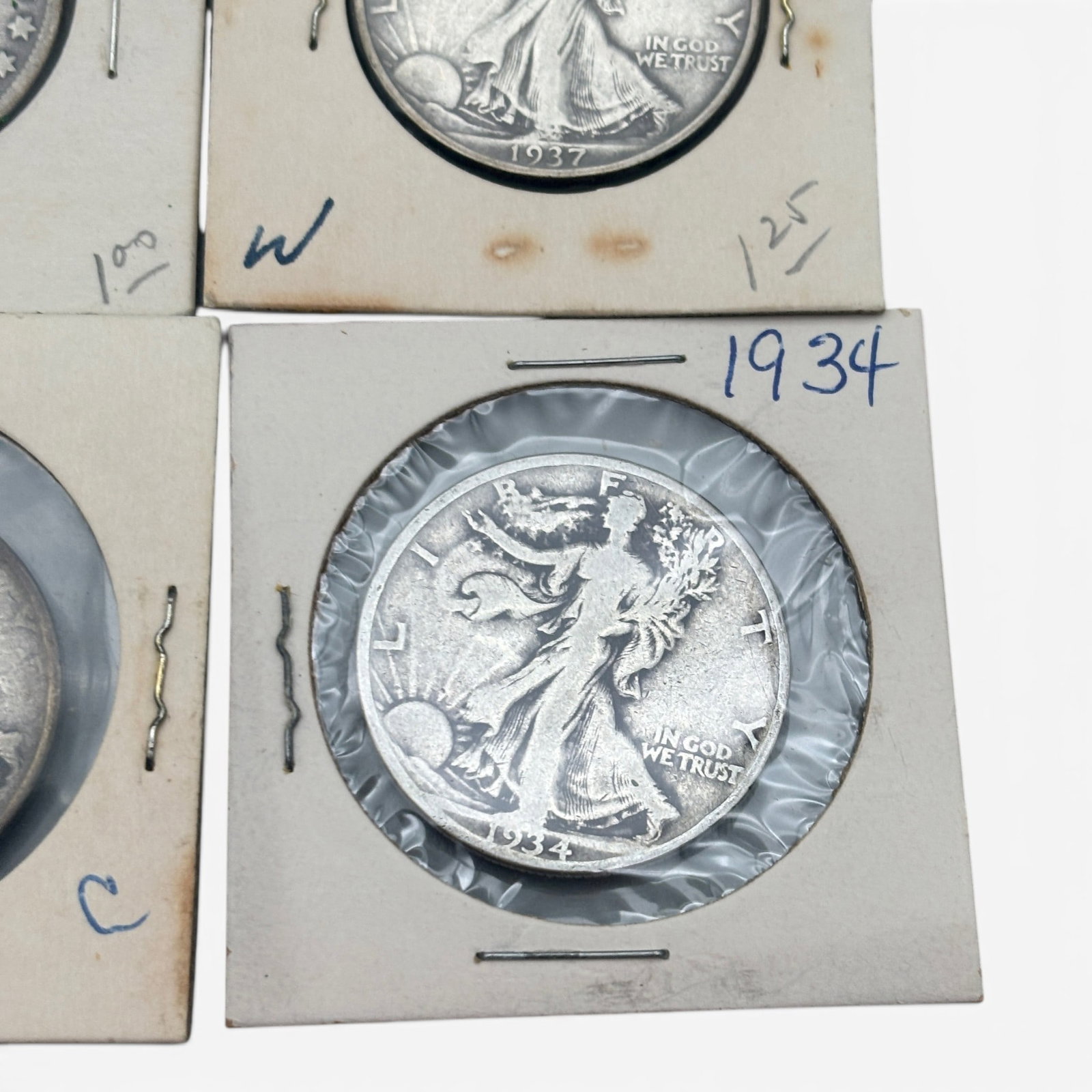Twenty Silver Half Dollars - 2