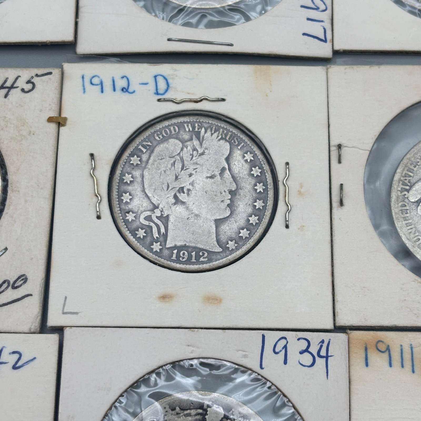 Twenty Silver Half Dollars - 4