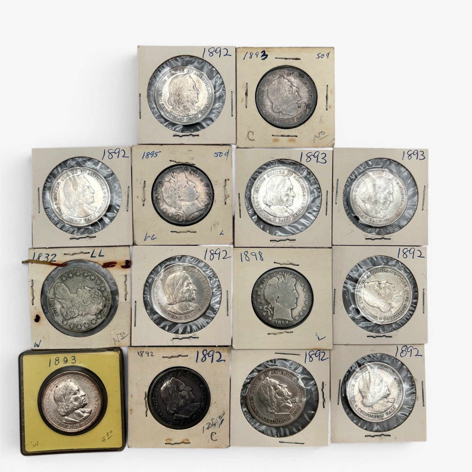 Group of Fourteen Silver Half Dollars (1 of 3)