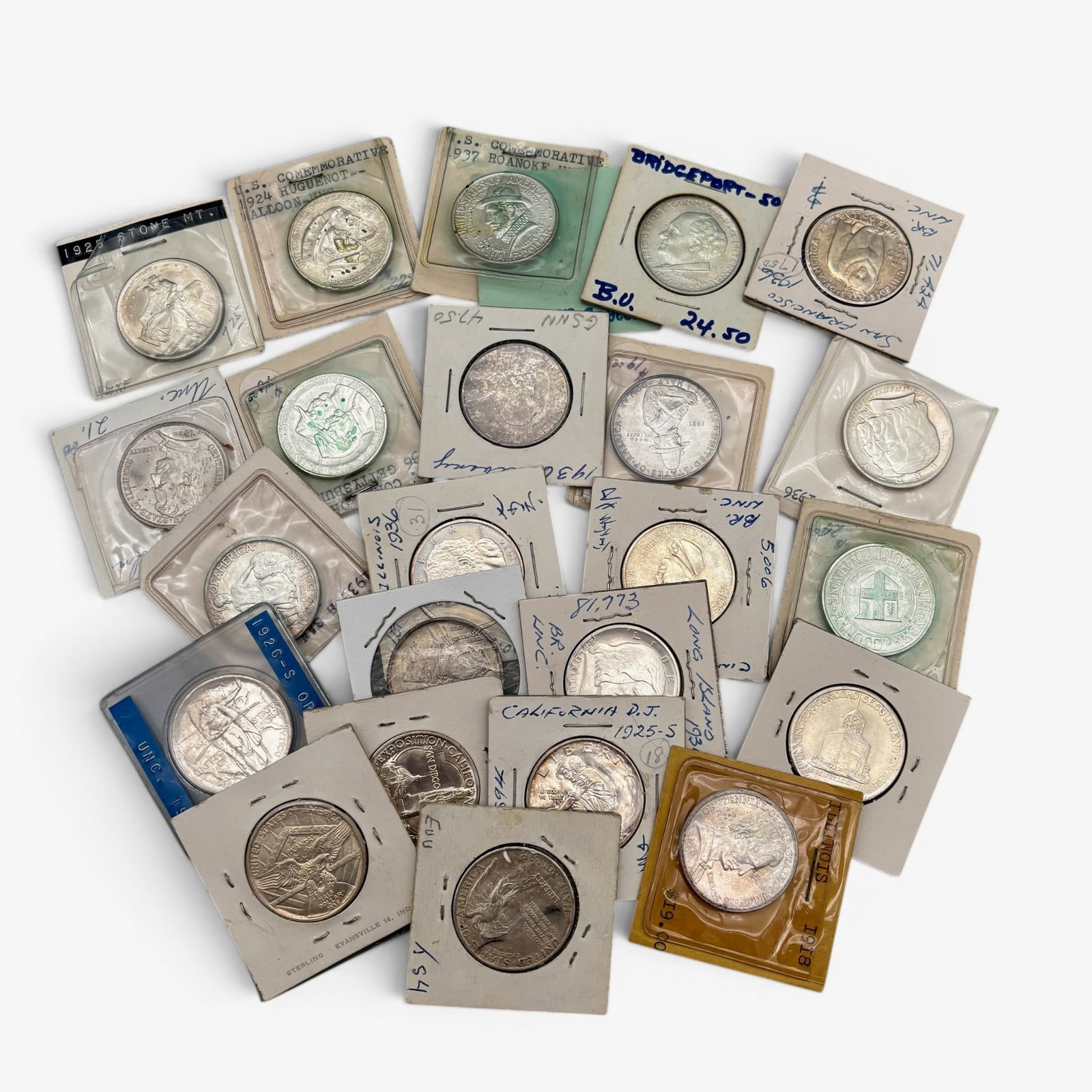 24 Early 20th Century Commemorative Coins (1 of 4)