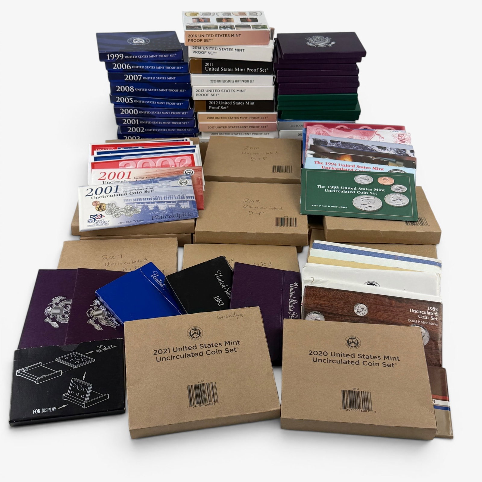 Massive Group of U.S. Uncirculated and Mint Proof Sets (1 of 8)