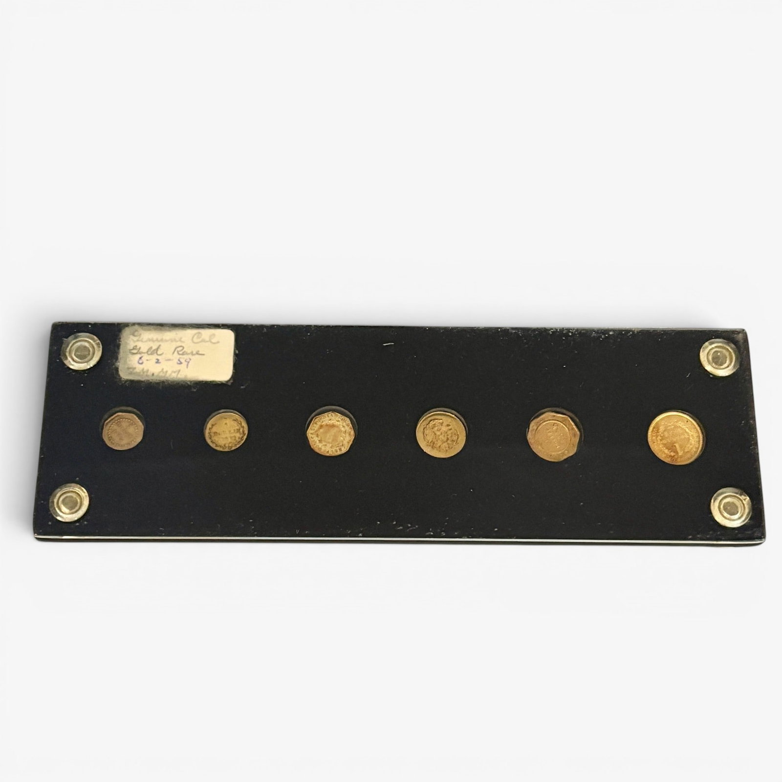 California Gold Type Set, Encased (1 of 1)
