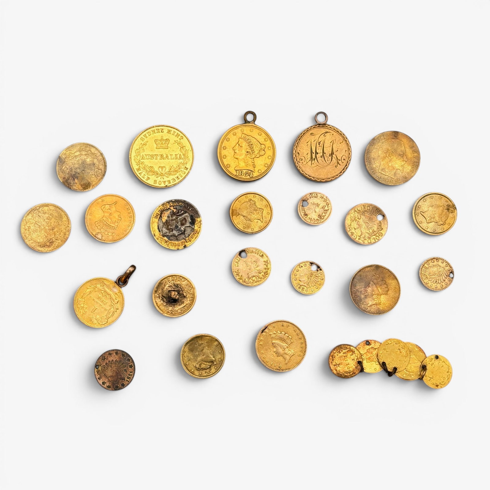 Large Group of Gold Coinage (1 of 6)