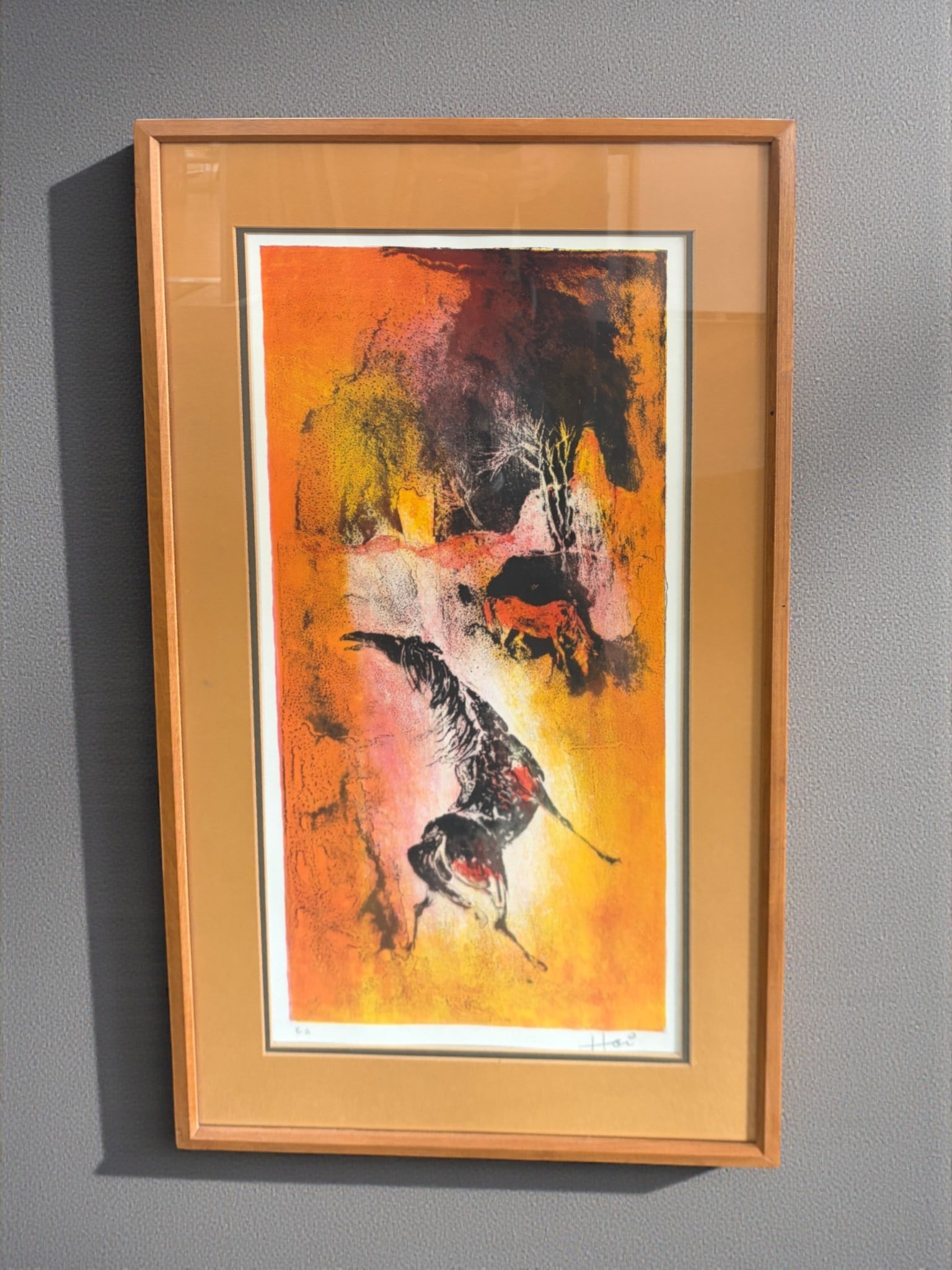 Color Lithograph by Hoi Lebedang (1 of 3)
