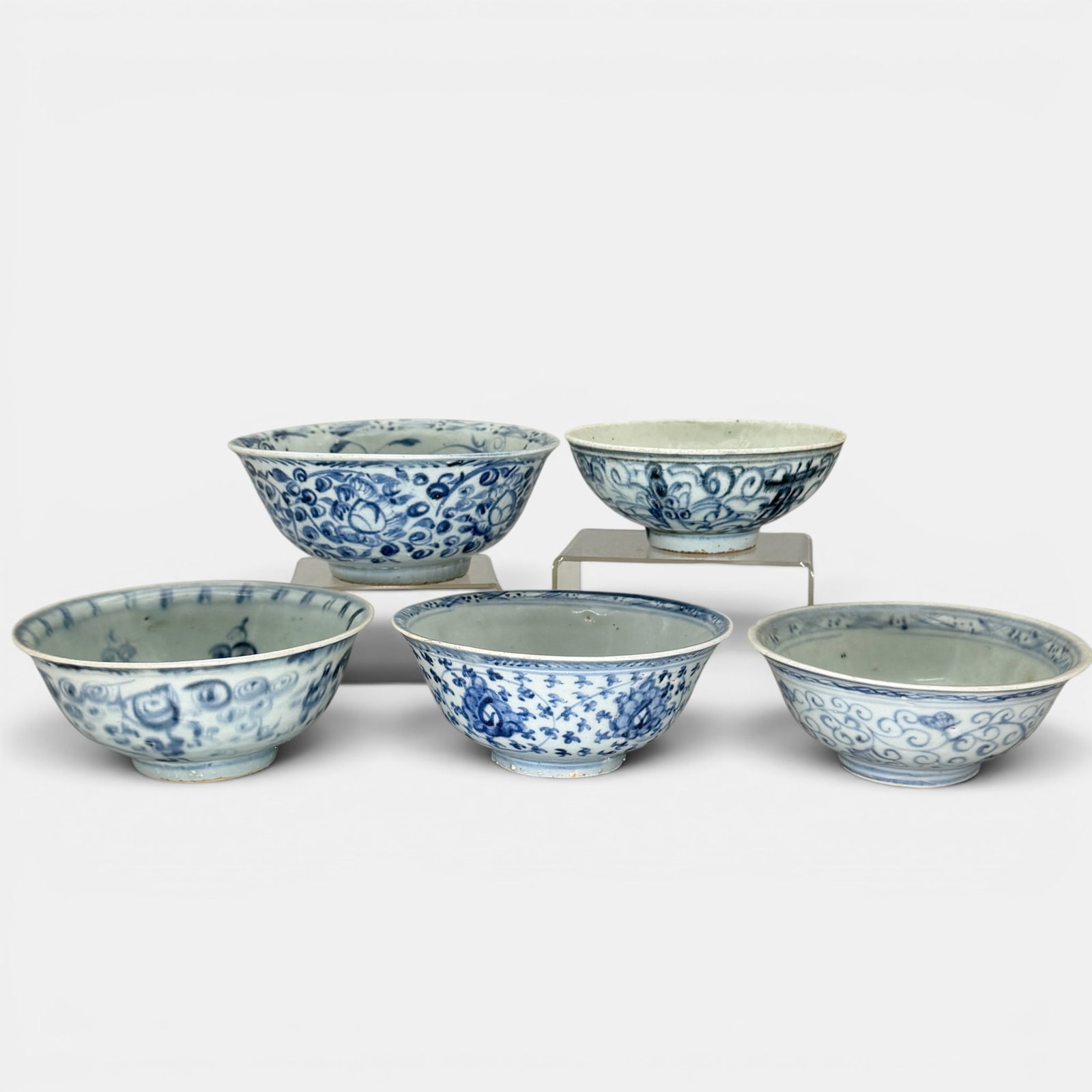 Five Ming Blue and White Bowls (1 of 14)