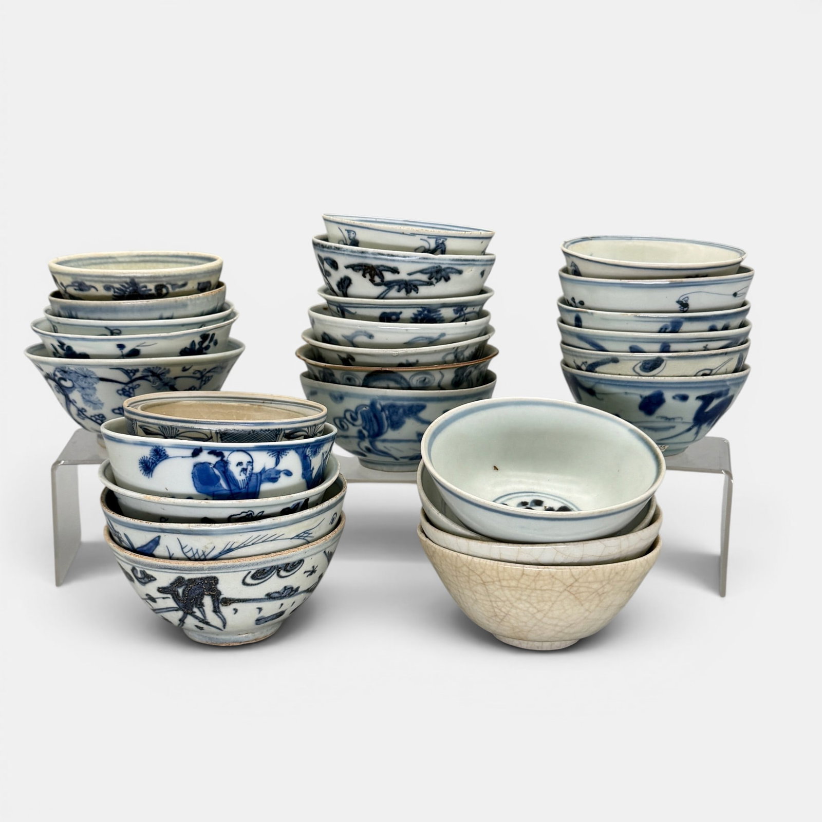 Large Collection of Small Ming Bowls (1 of 19)