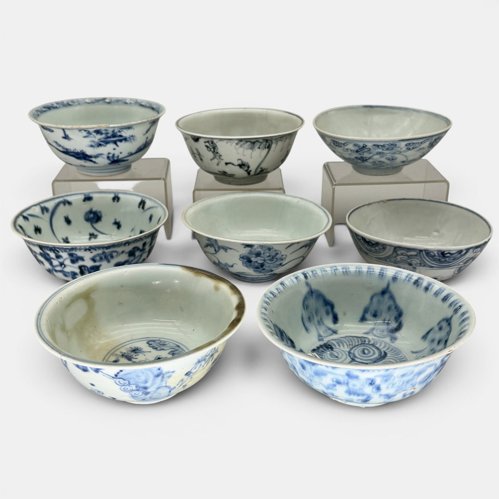 8 Ming Blue and White Bowls (1 of 15)