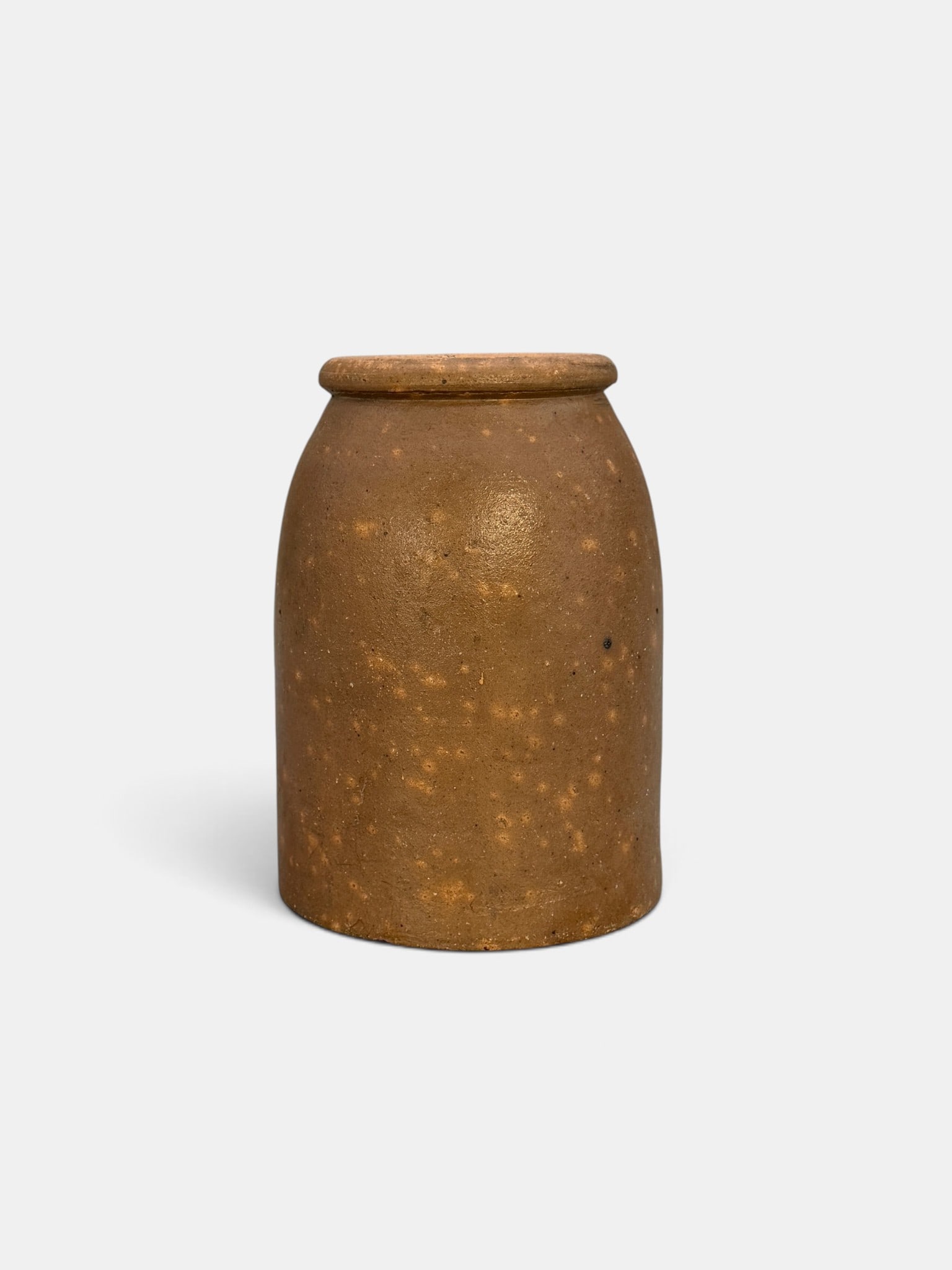 Storage jar impressed "From Jas. Benjamin Cin.O. (1 of 6)