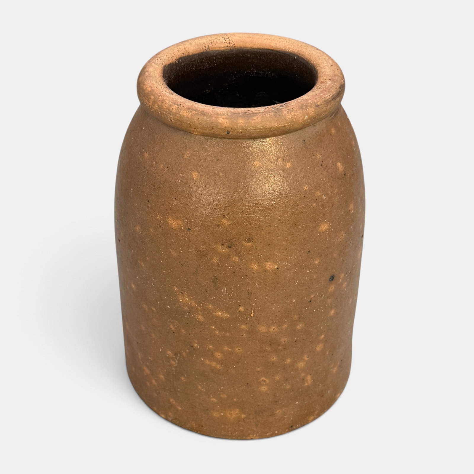 Storage jar impressed "From Jas. Benjamin Cin.O. - 2
