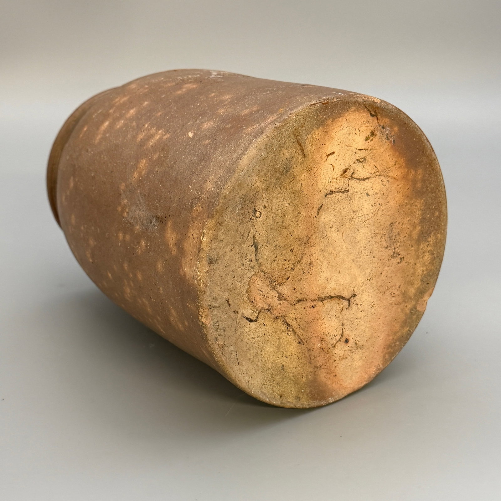 Storage jar impressed "From Jas. Benjamin Cin.O. - 6