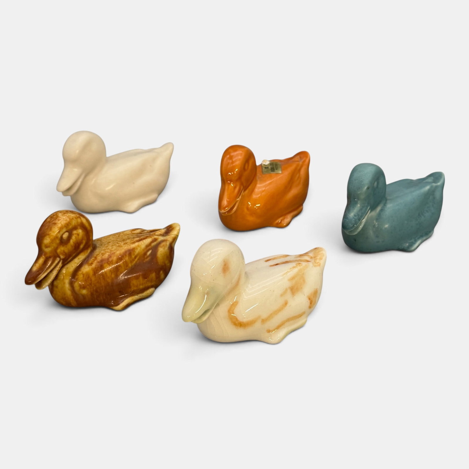 Five Rookwood "Duck" paperweights (1 of 8)