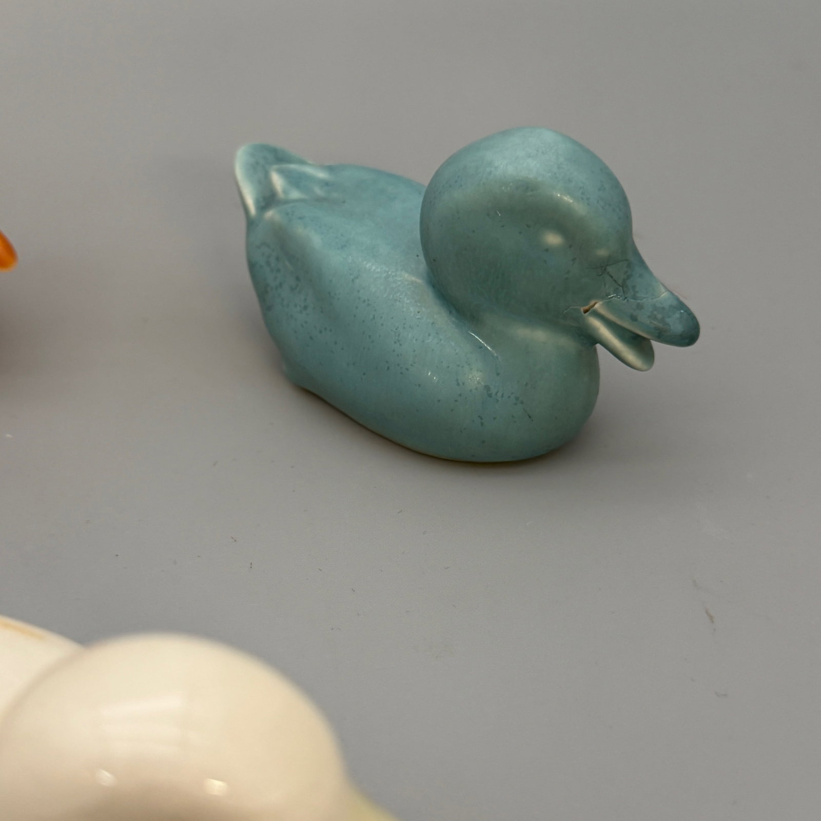 Five Rookwood "Duck" paperweights - 3