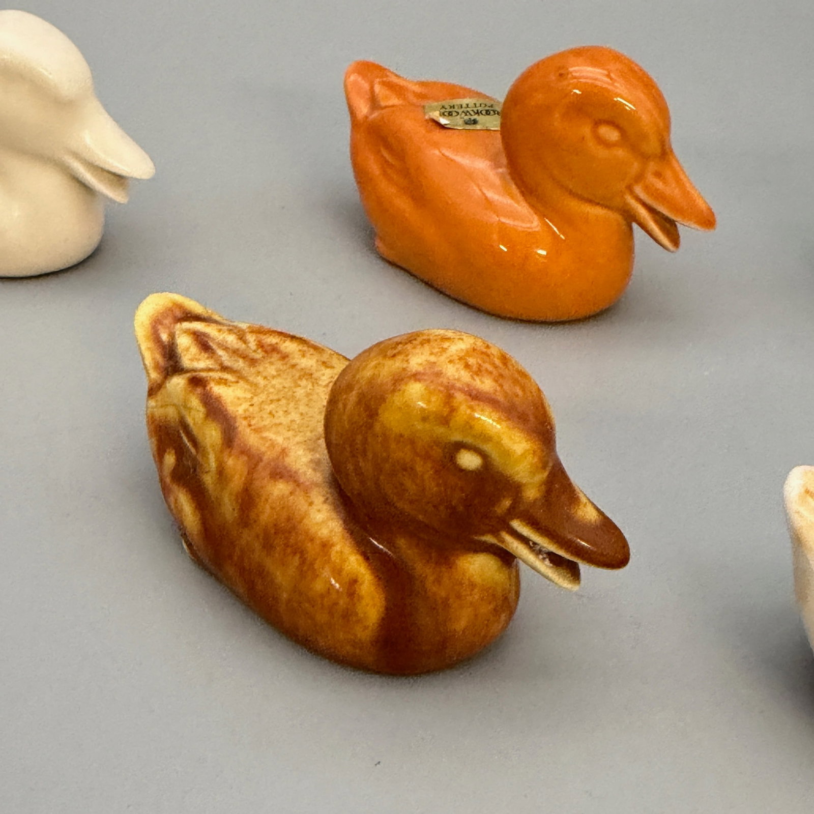 Five Rookwood "Duck" paperweights - 5