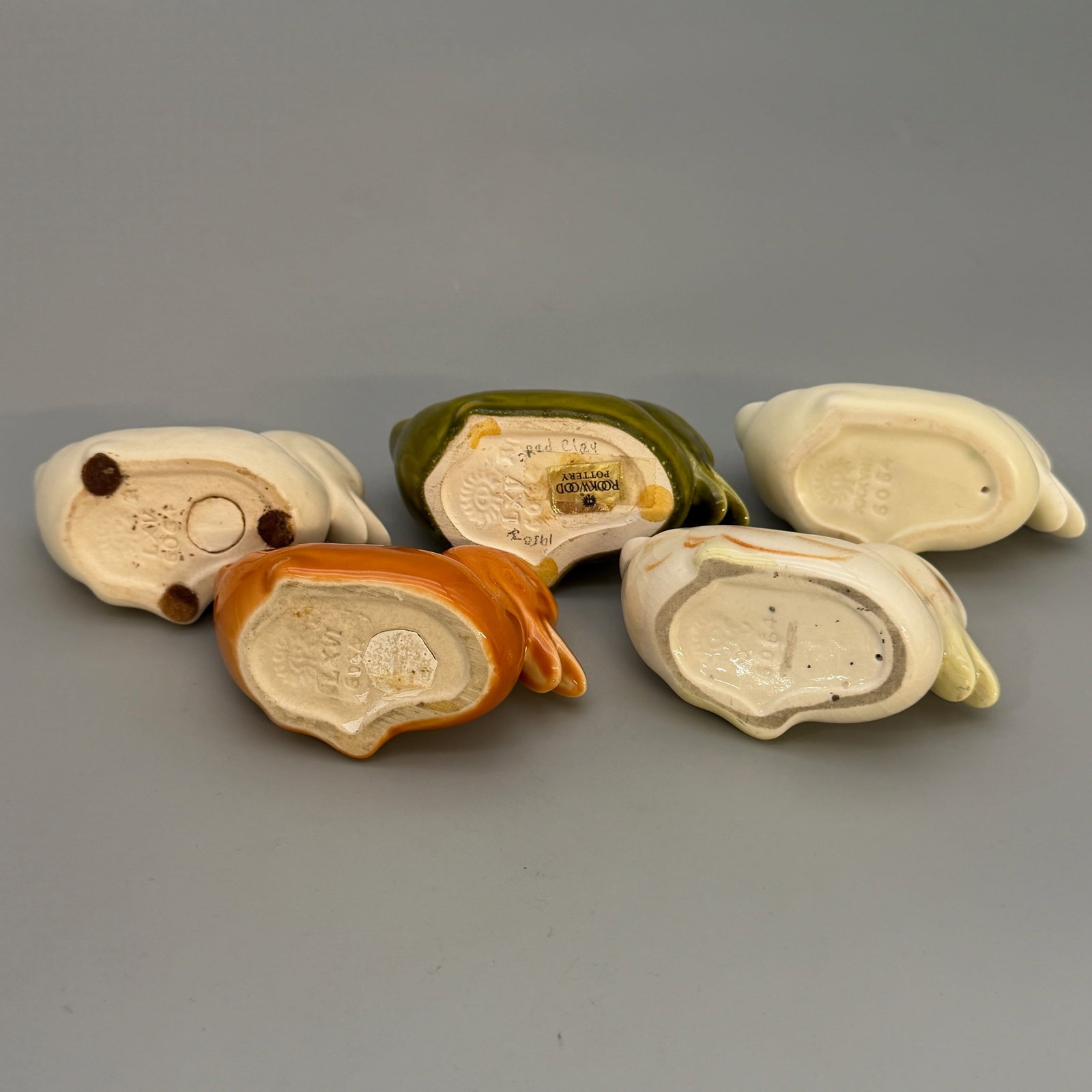Five Rookwood "Duck" Paperweights - 8