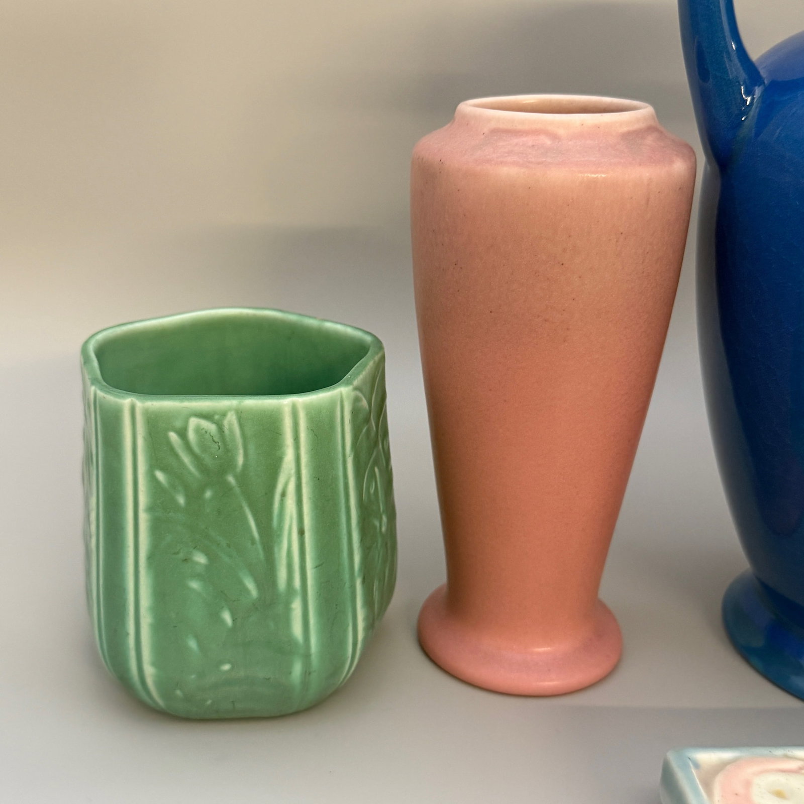 Five Rookwood production items - 3