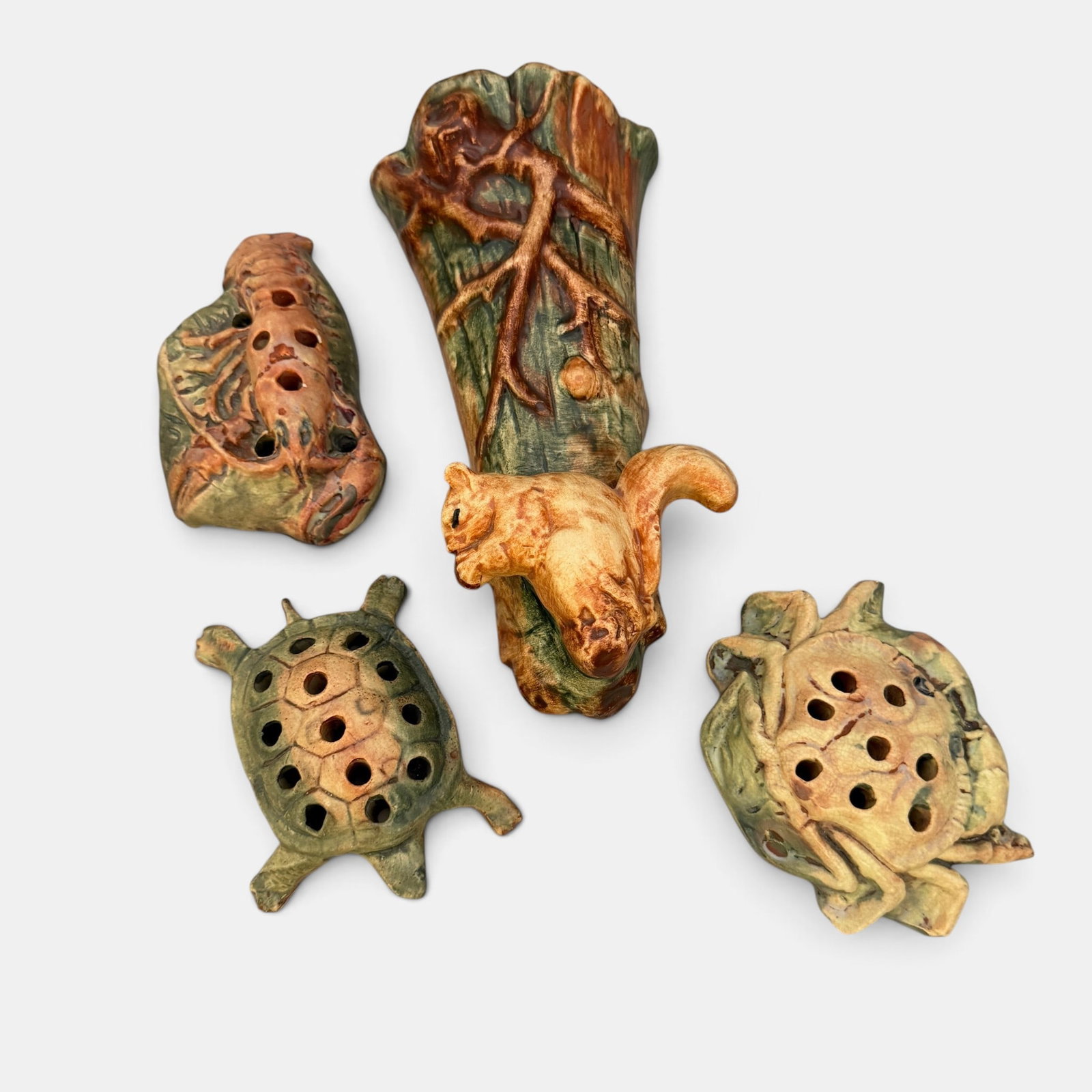 Four Weller Woodcraft items (1 of 8)