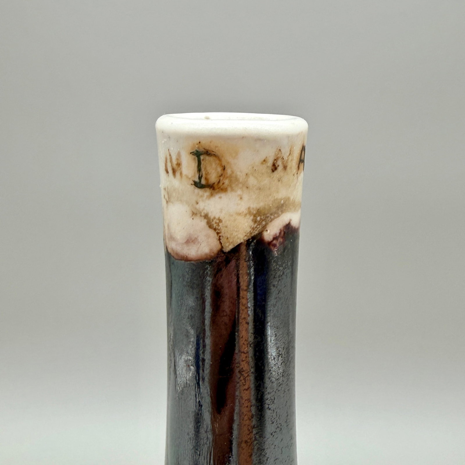 Four University City items, various glazes - 4