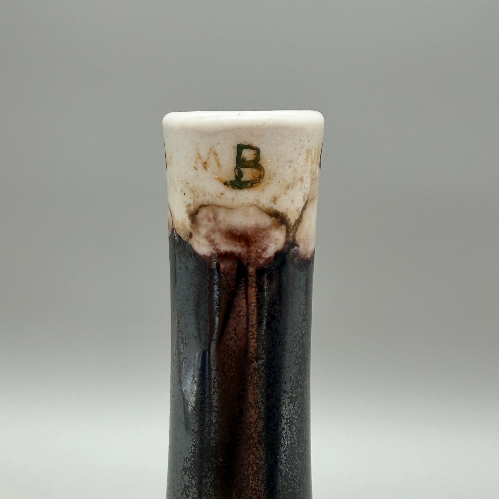 Four University City items, various glazes - 5