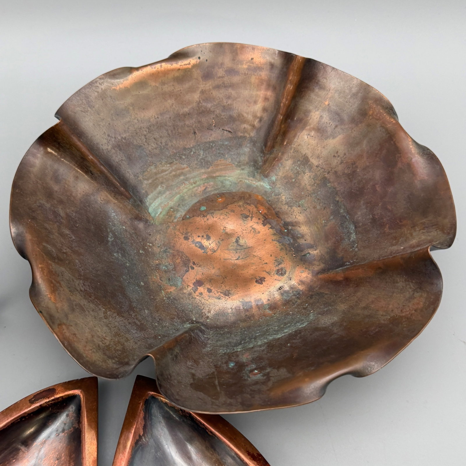 Three Arts & Crafts Brass/Copper Examples - 3