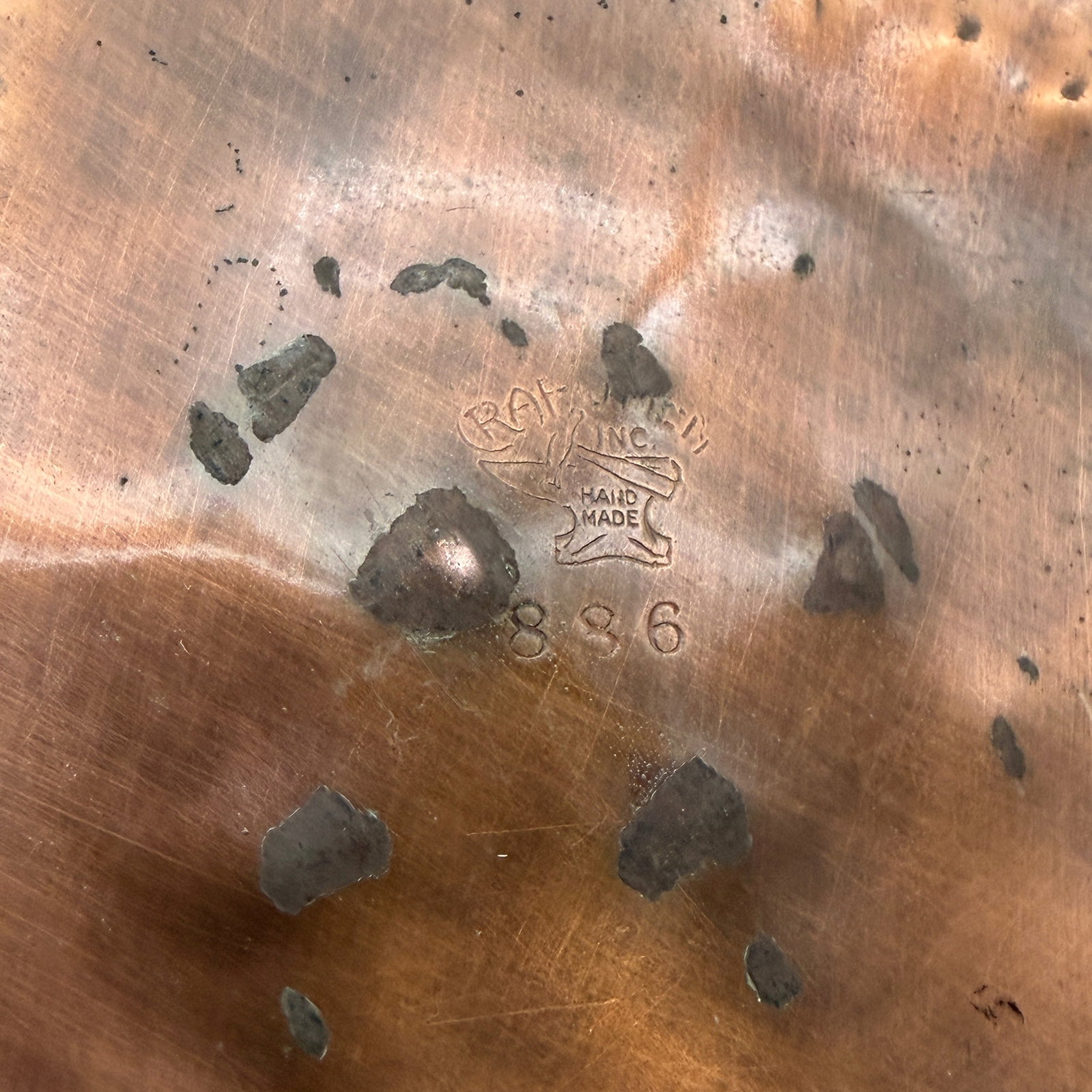 Three Arts & Crafts Brass/Copper Examples - 8