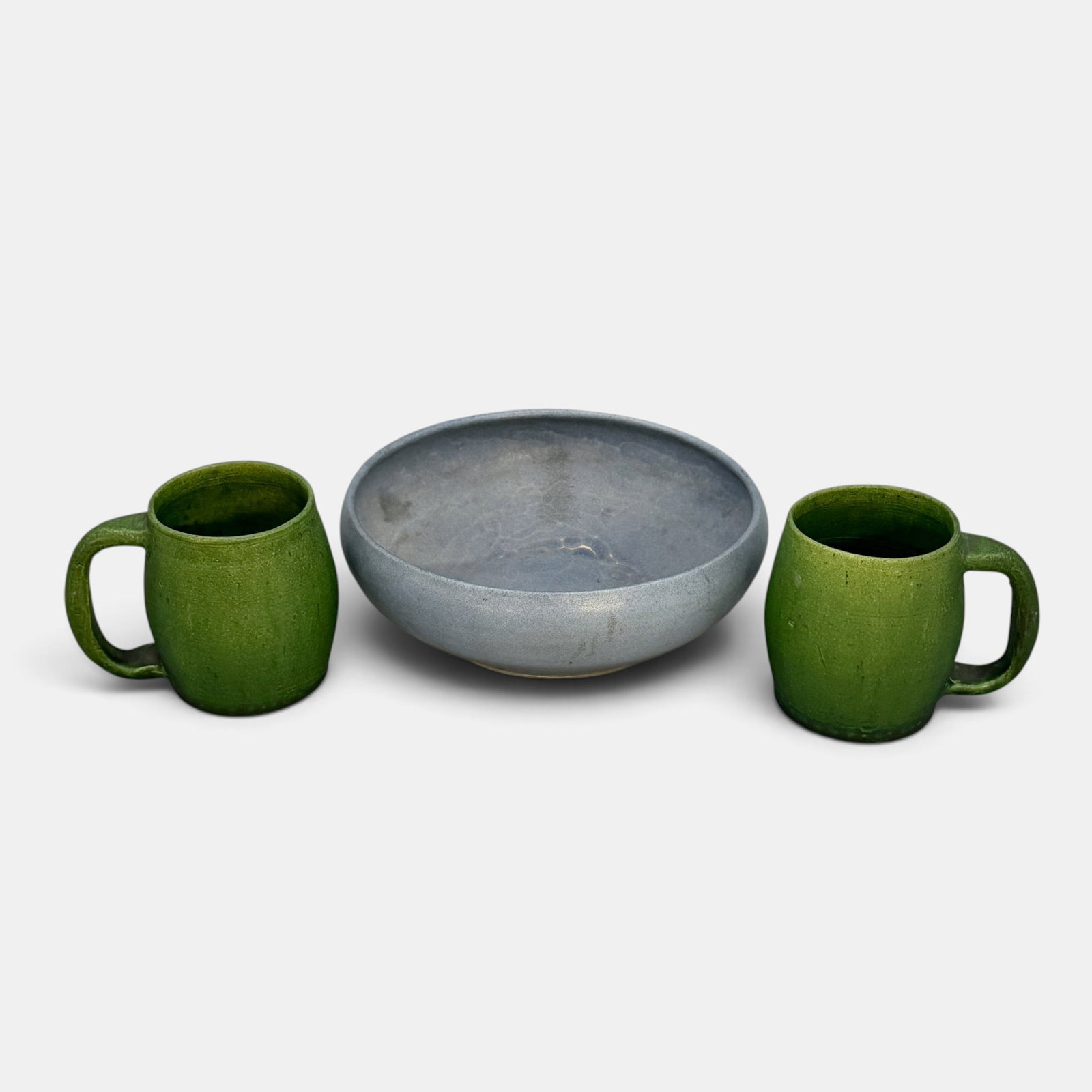 Three Arts & Crafts Pottery Items - 2