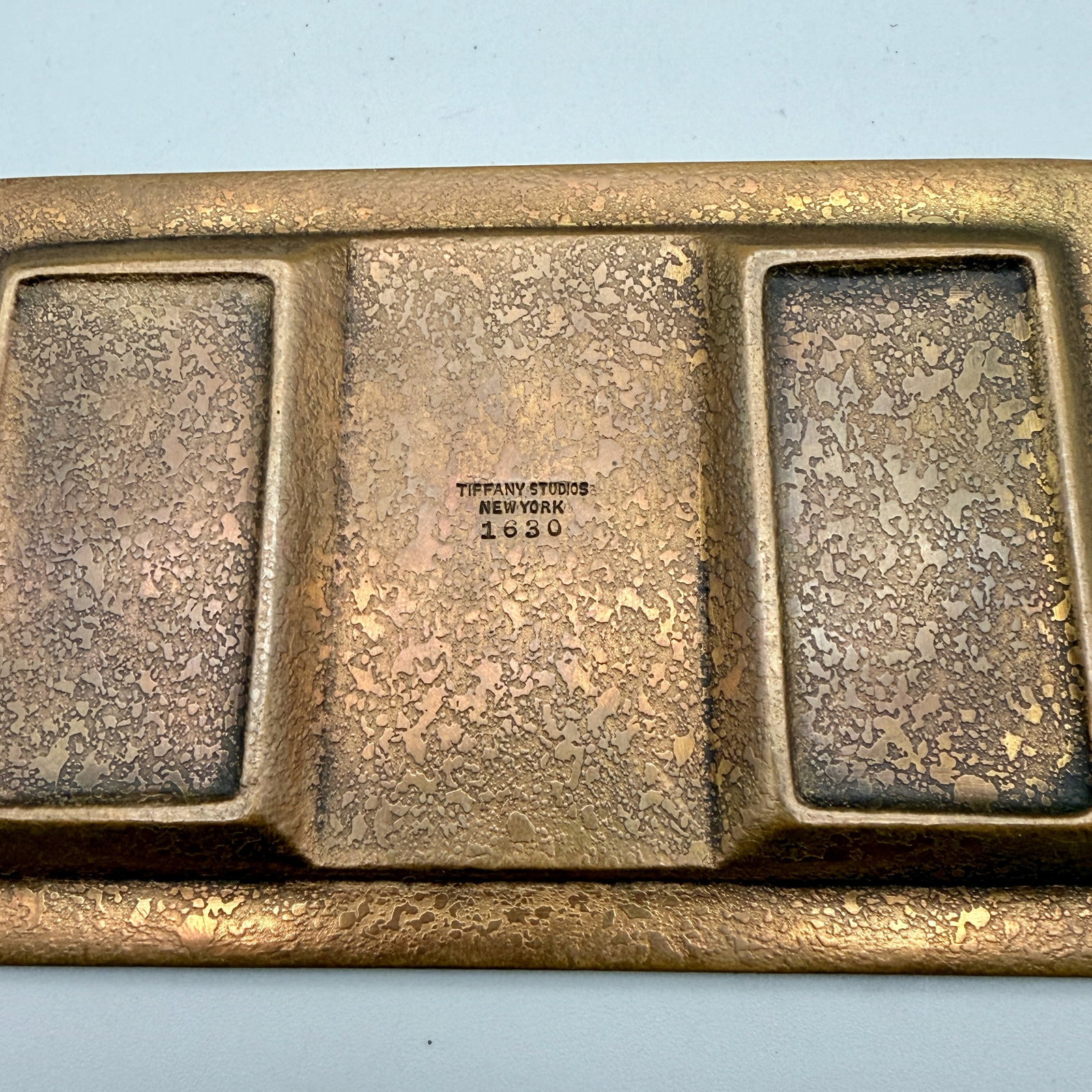 Tiffany Studios Celtic Pattern Card Tray - 4