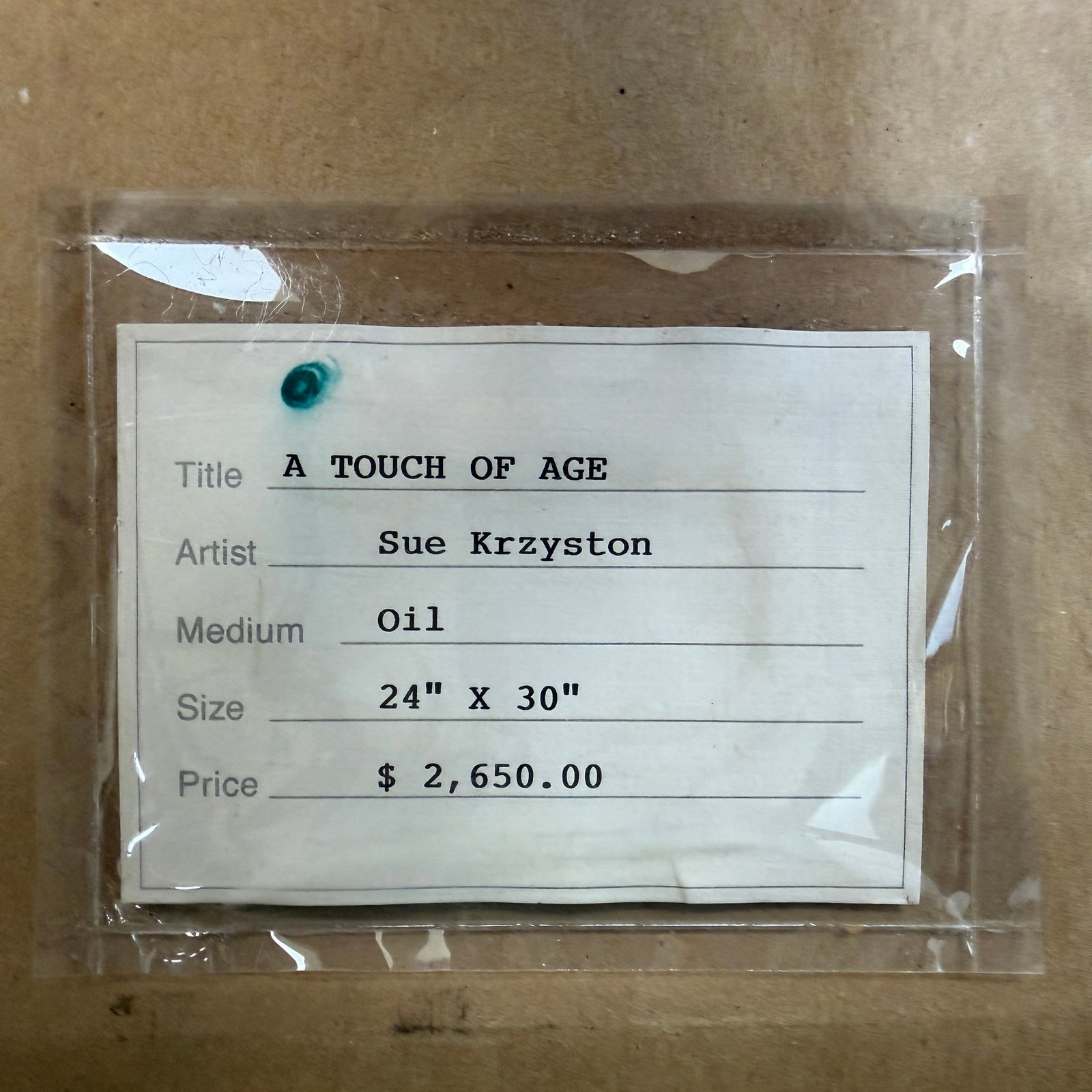 Sue Krzyston, Oil on Canvas - 3