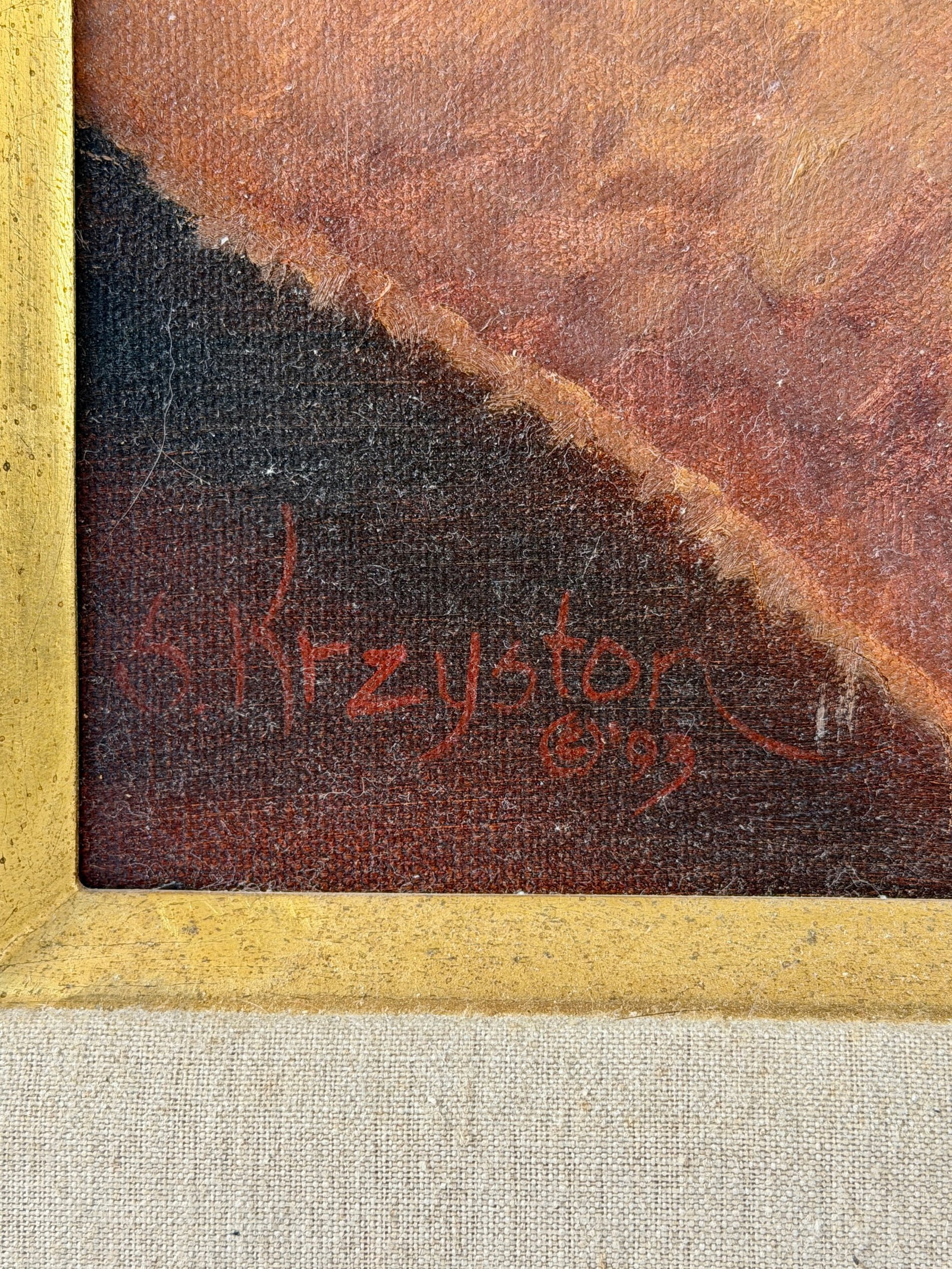 Sue Krzyston, Oil on Canvas - 5