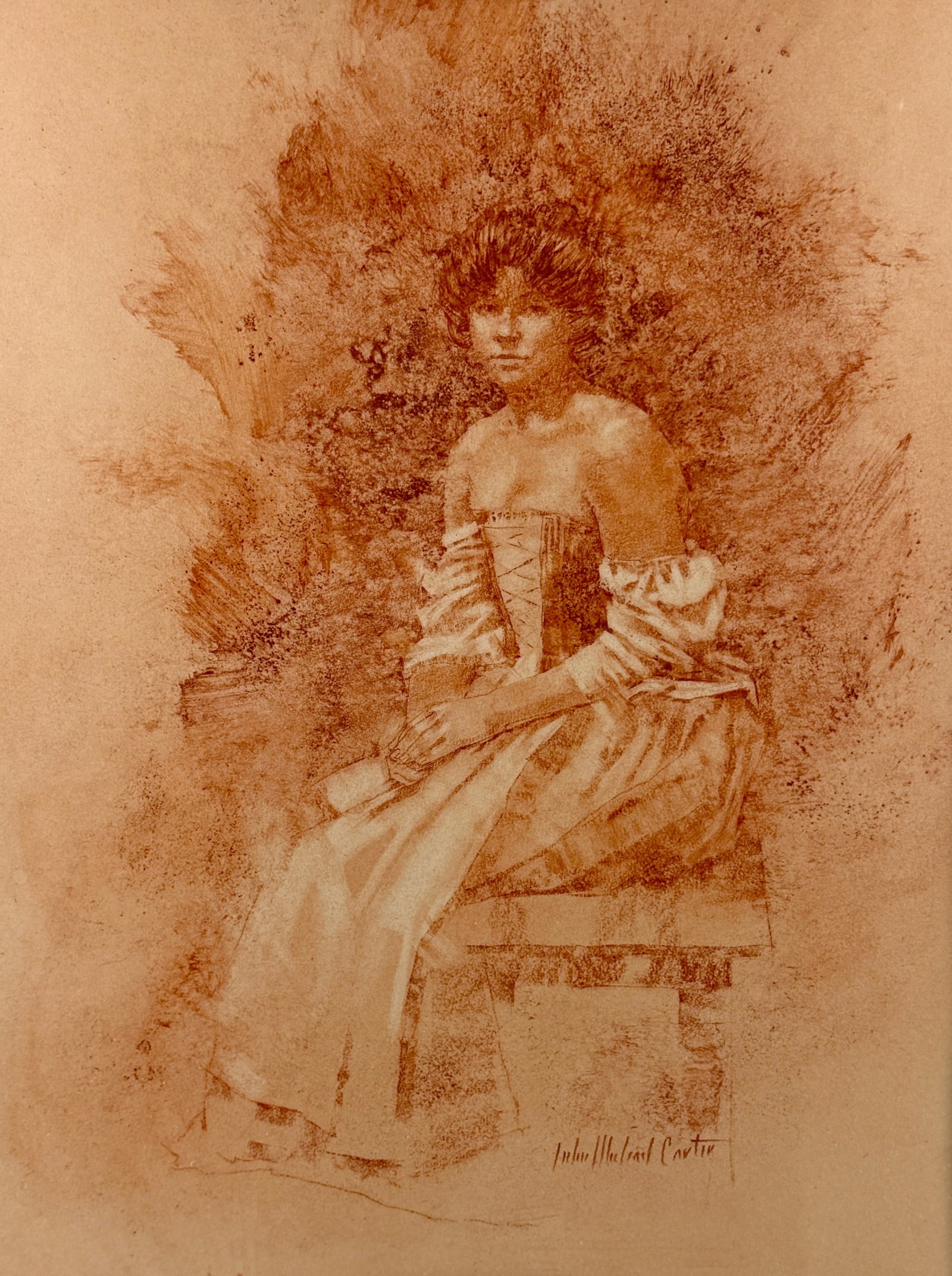 John Michael Carter Sanguine Study - 2