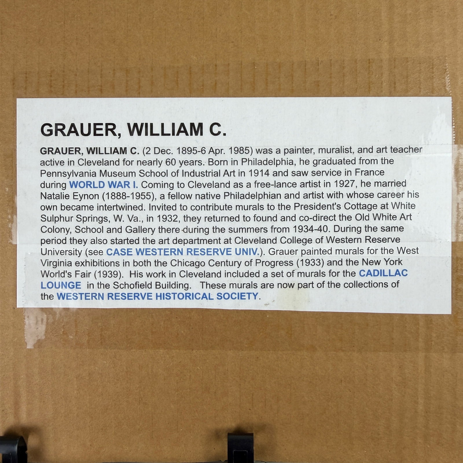 William Grauer Abstract Landscape - 4